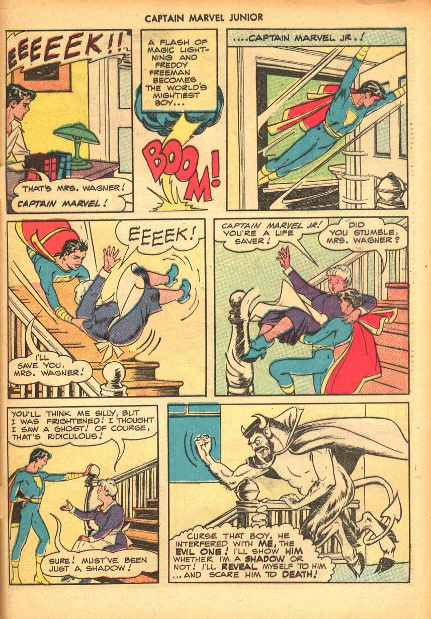 Read online Captain Marvel, Jr. comic -  Issue #71 - 32