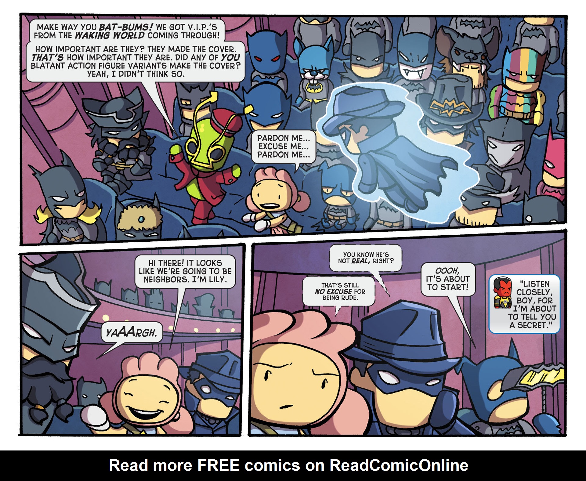 Read online Scribblenauts Unmasked: A Crisis of Imagination comic -  Issue #7 - 8