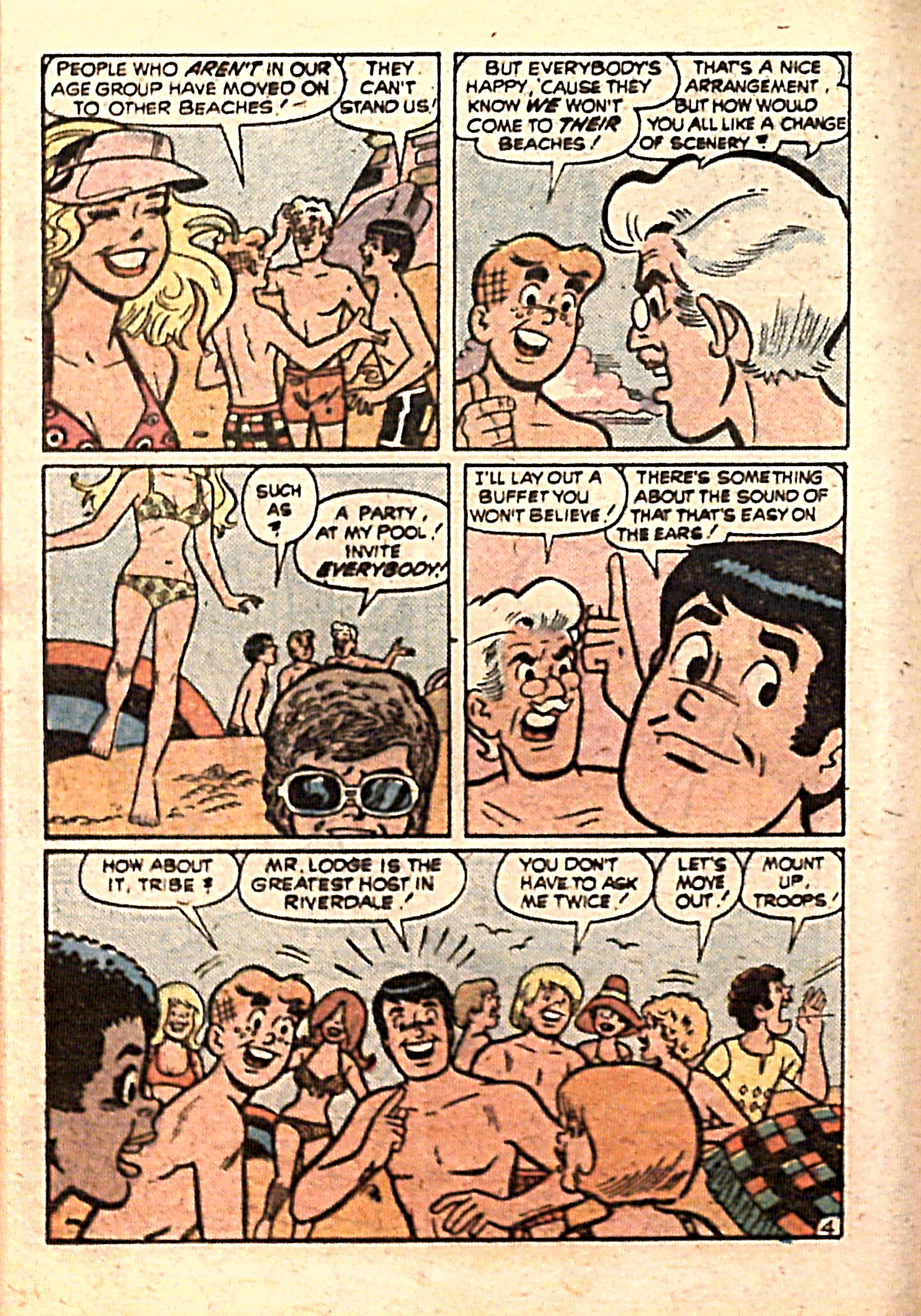 Read online Archie...Archie Andrews, Where Are You? Digest Magazine comic -  Issue #12 - 120