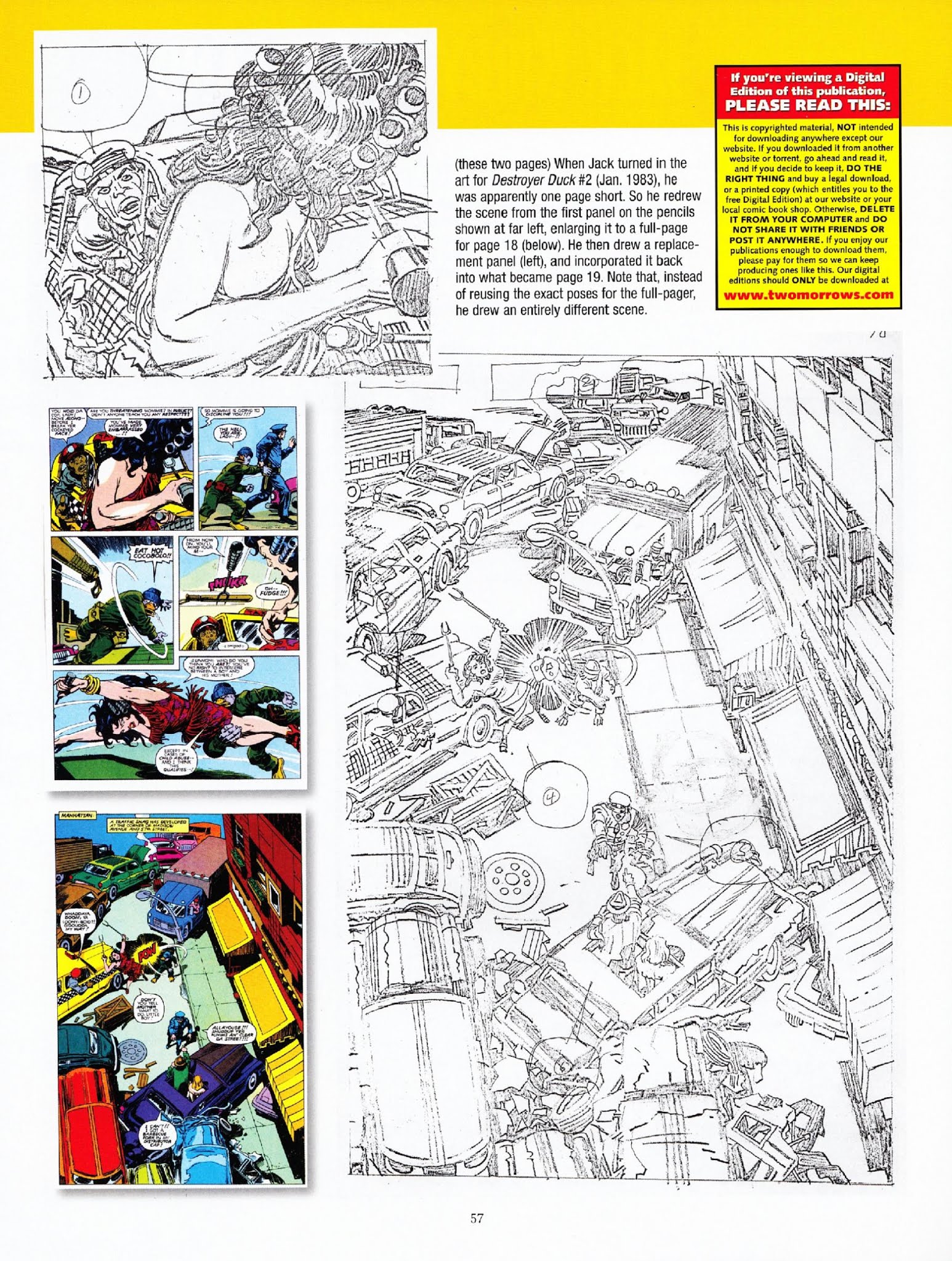 Read online The Jack Kirby Collector comic -  Issue #61 - 57