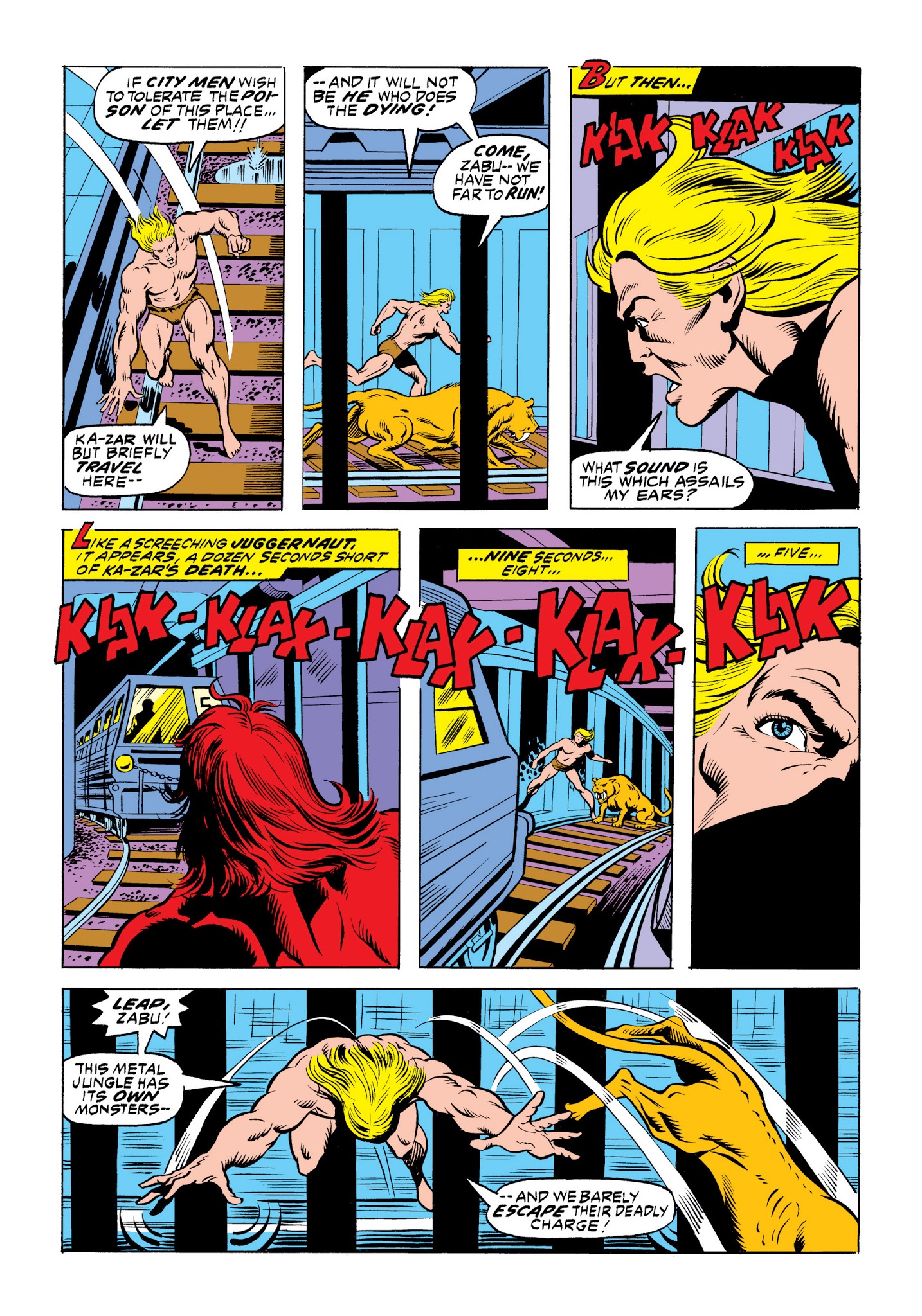 Read online Marvel Masterworks: Ka-Zar comic -  Issue # TPB 1 - 73