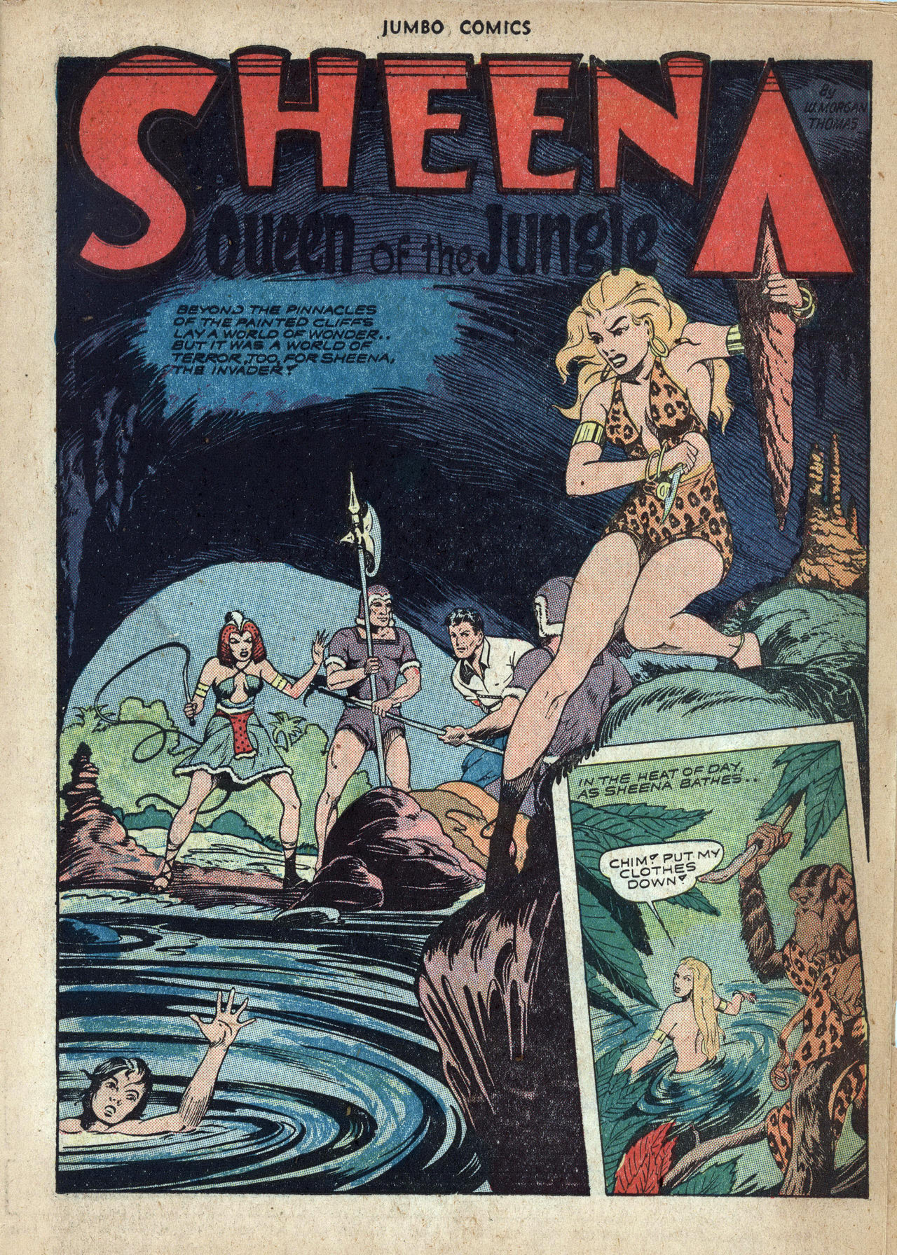 Read online Jumbo Comics comic -  Issue #54 - 3