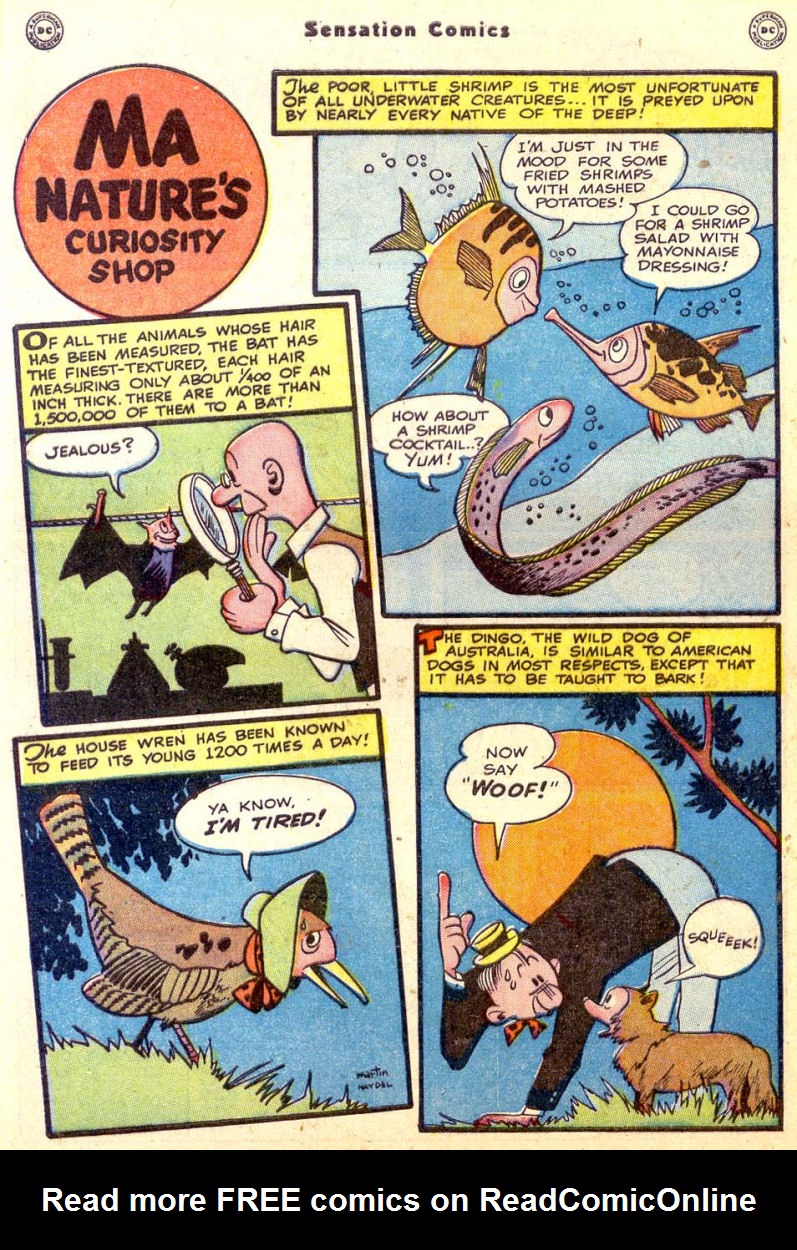 Read online Sensation (Mystery) Comics comic -  Issue #85 - 39