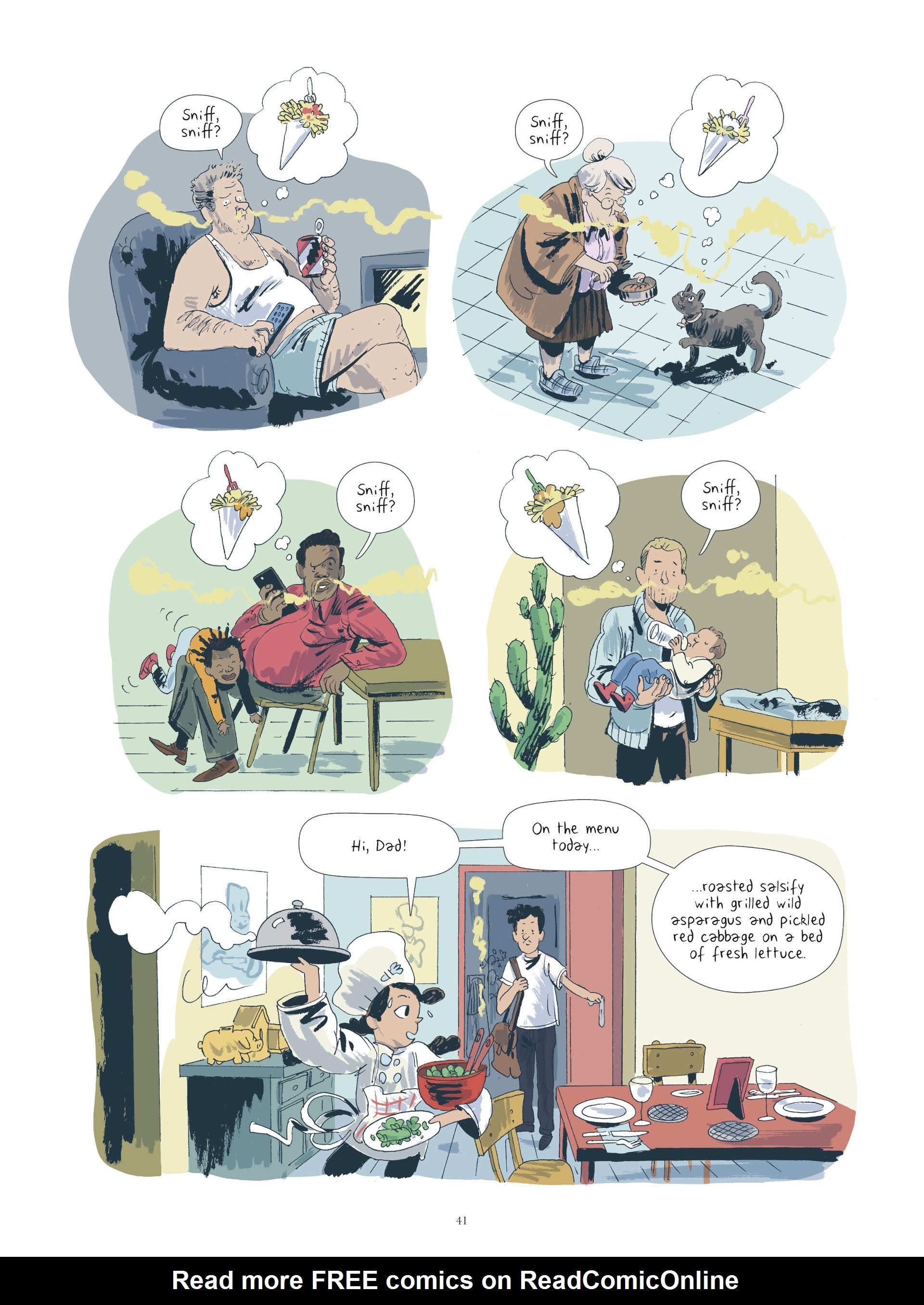 Read online Yasmina and the Potato Eaters comic -  Issue #1 - 43