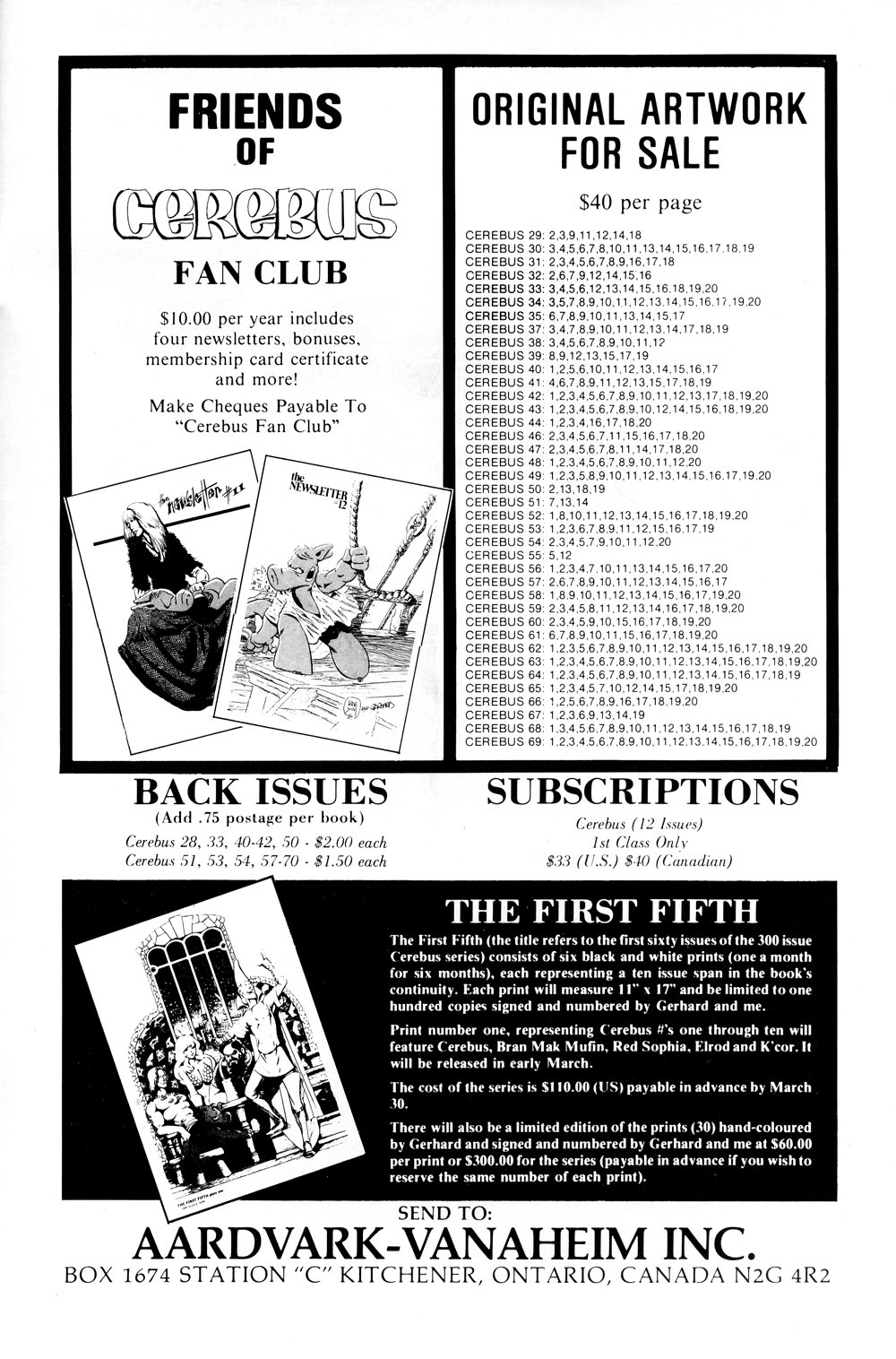 Read online Cerebus Jam comic -  Issue # Full - 27