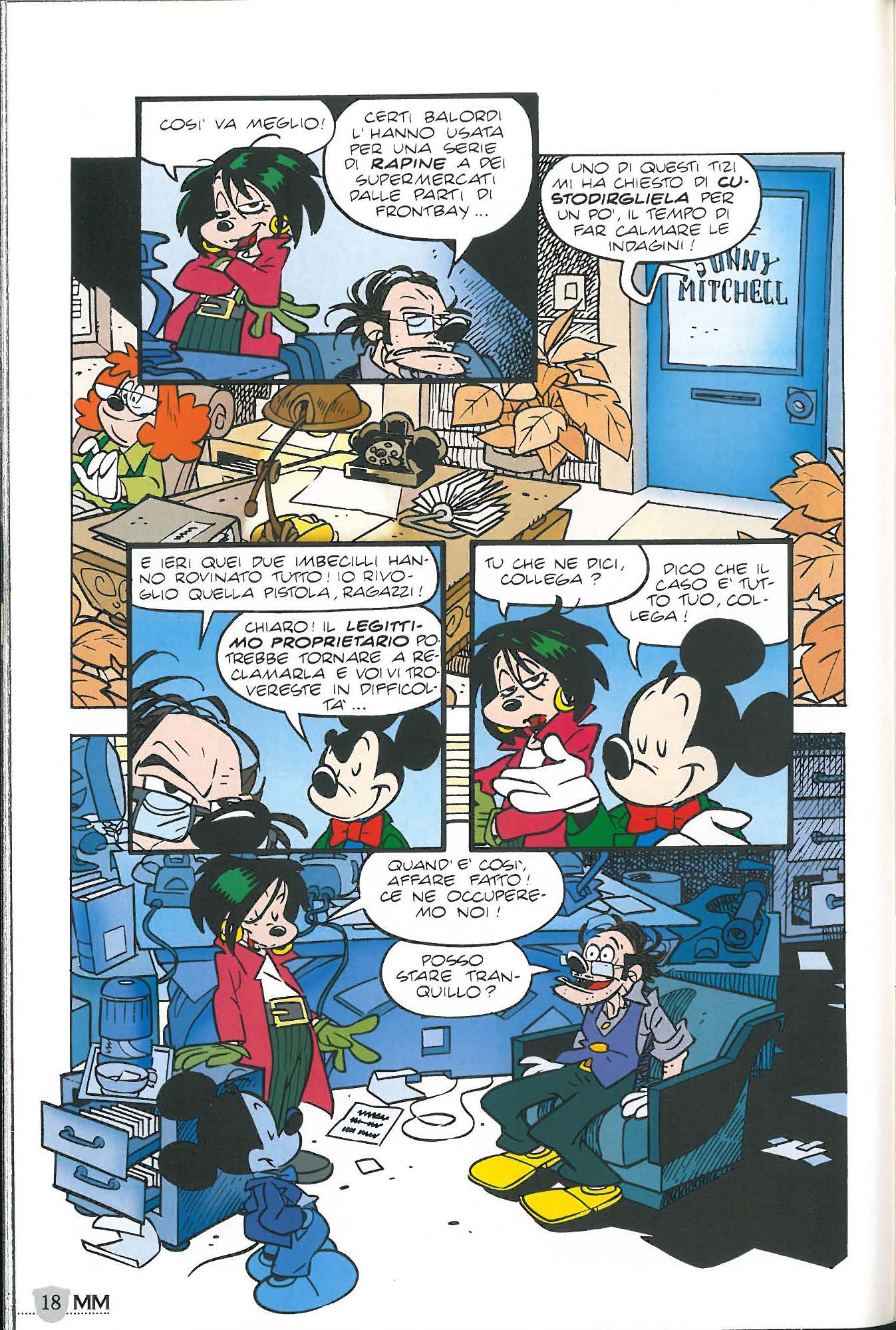 Read online Mickey Mouse Mystery Magazine comic -  Issue #11 - 16