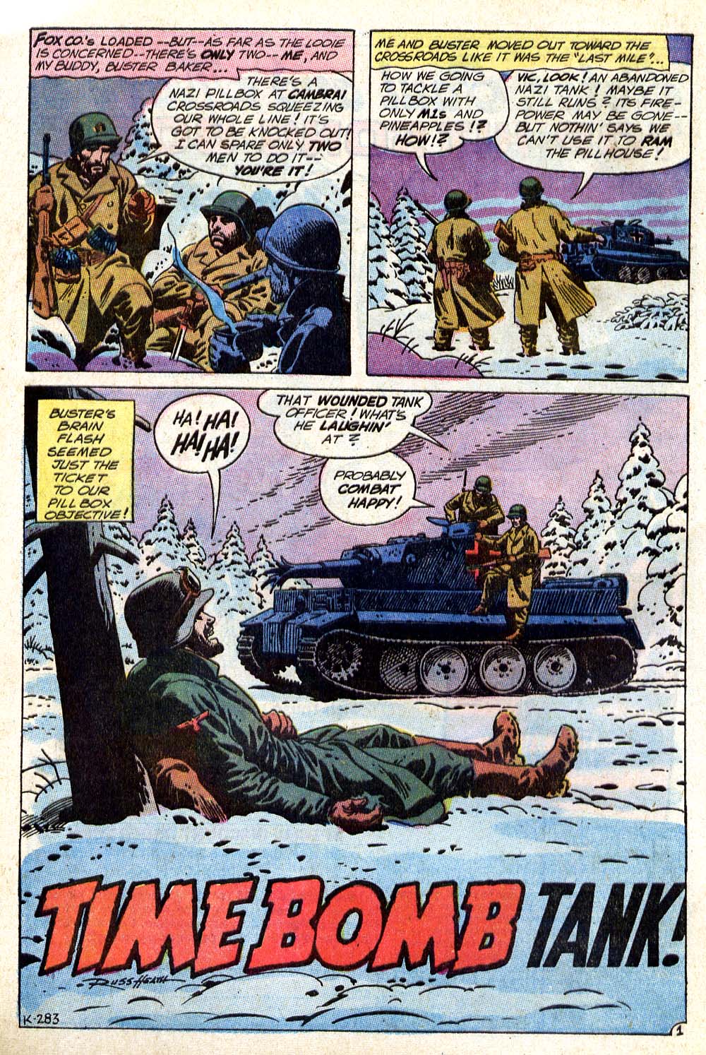 Read online G.I. Combat (1952) comic -  Issue #140 - 12