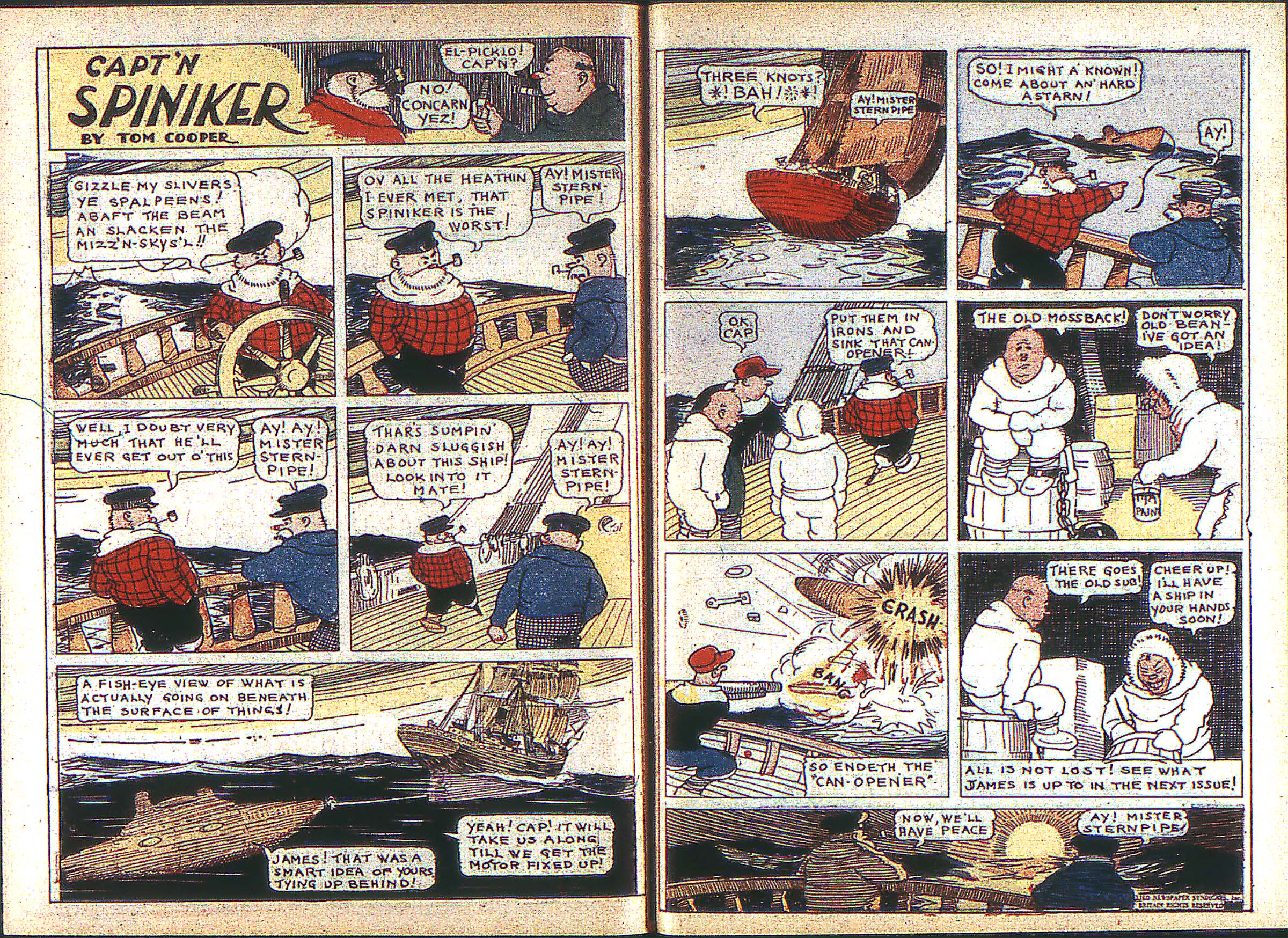 Read online Adventure Comics (1938) comic -  Issue #2 - 36