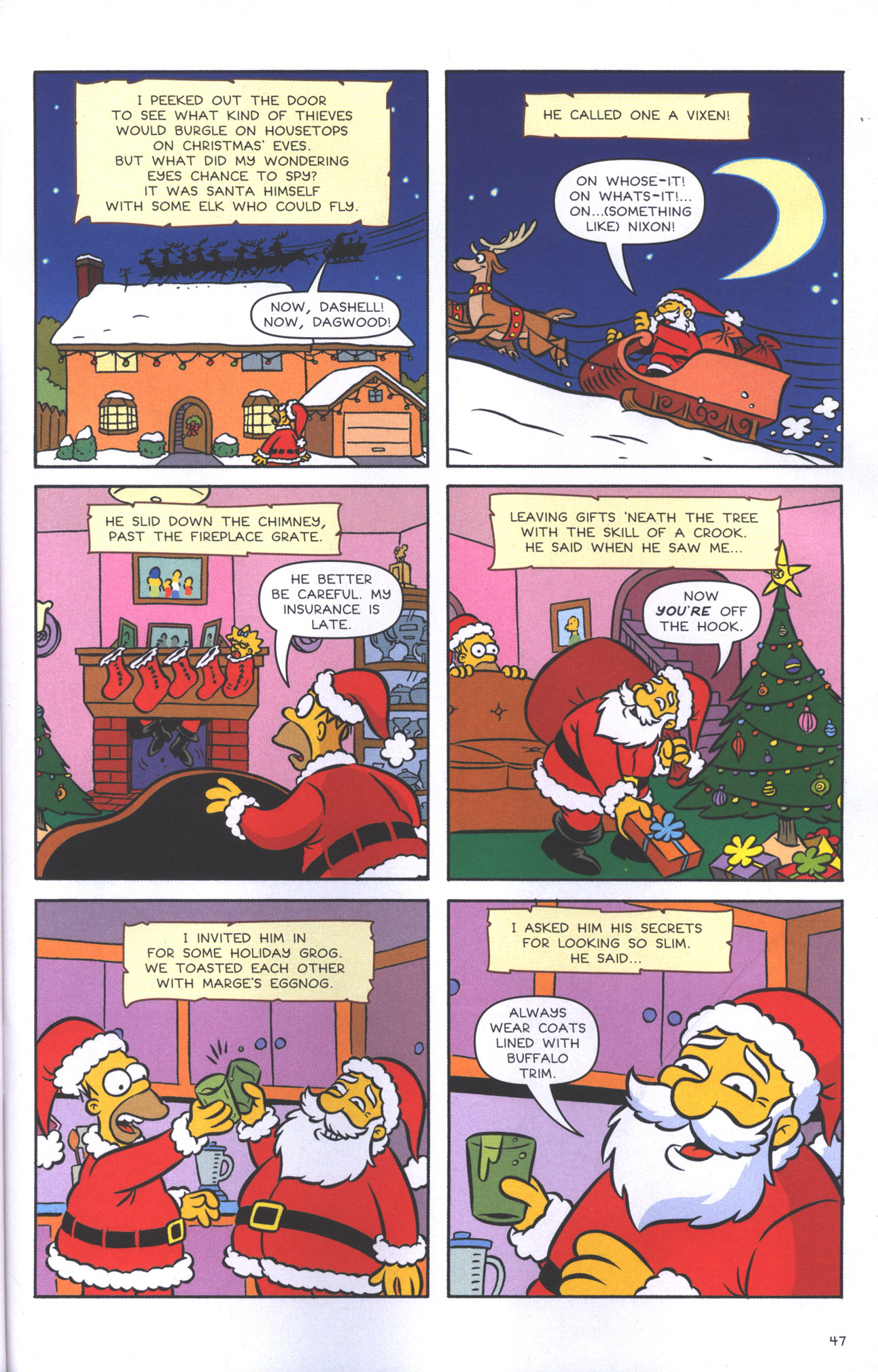 Read online The Simpsons Winter Wingding comic -  Issue #4 - 49