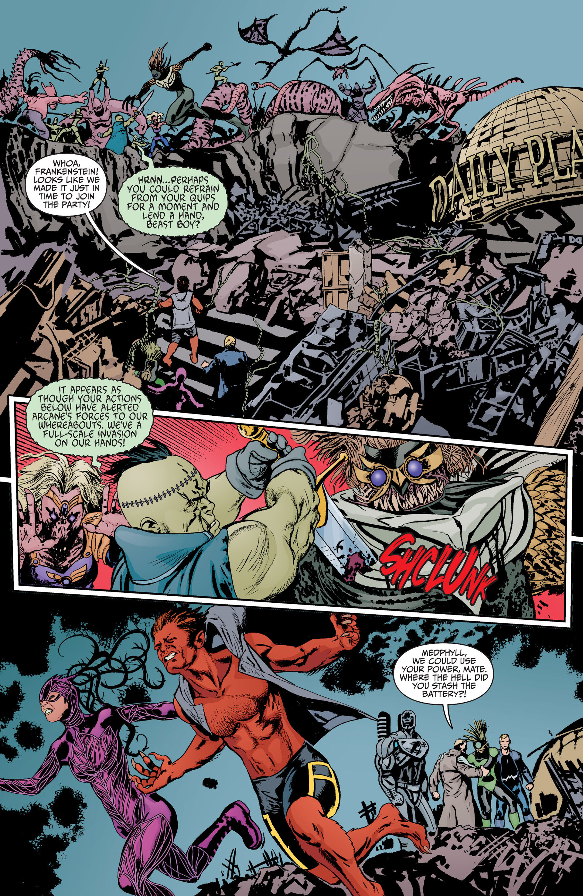 Read online Animal Man (2011) comic -  Issue #16 - 13