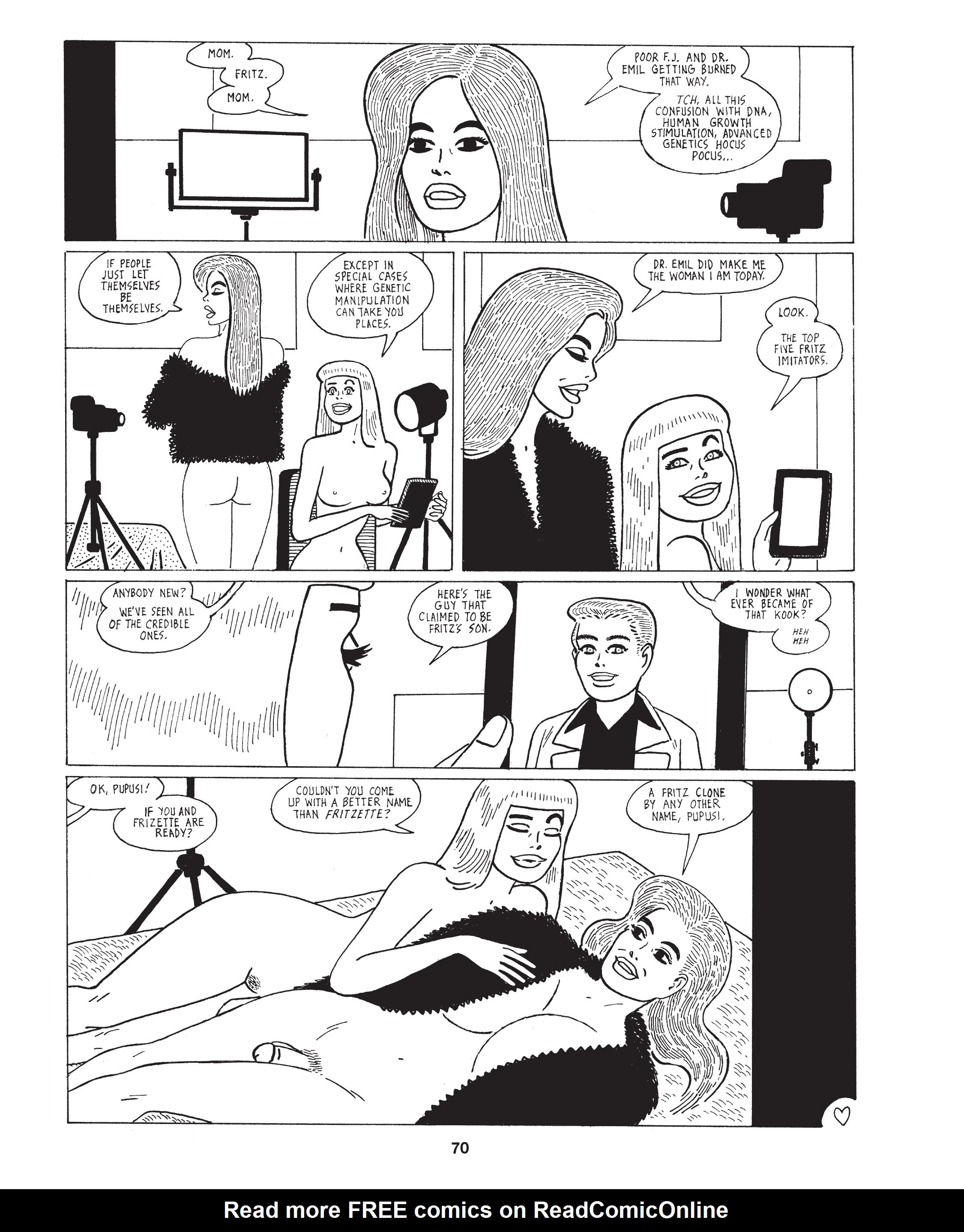 Read online Love and Rockets: New Stories comic -  Issue #8 - 73