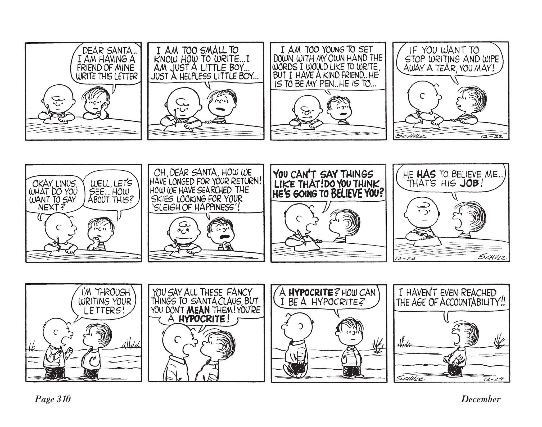 Read online The Complete Peanuts comic -  Issue # TPB 4 - 324