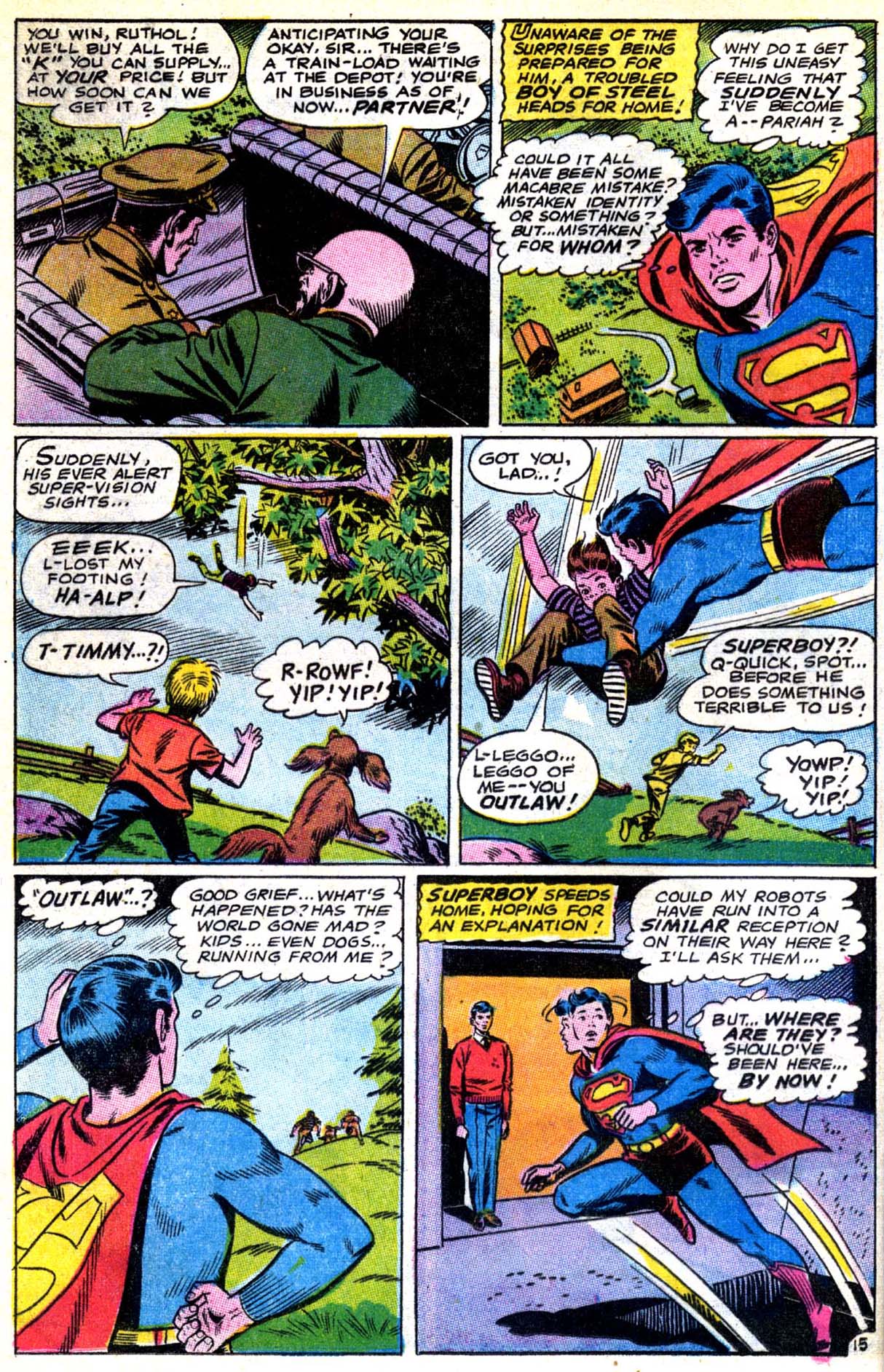 Read online Superboy (1949) comic -  Issue #159 - 16