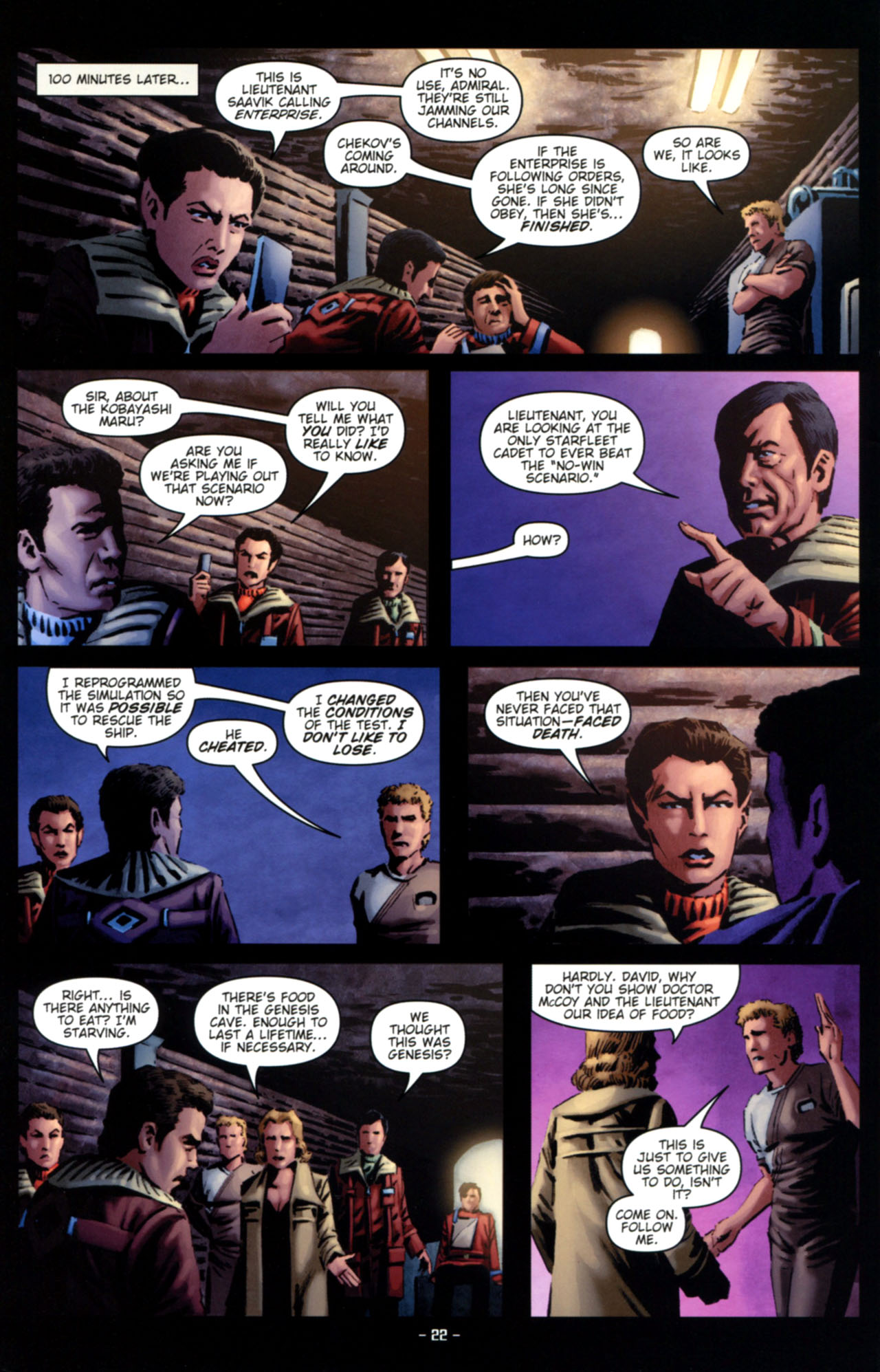 Read online Star Trek: The Wrath Of Khan comic -  Issue #2 - 21
