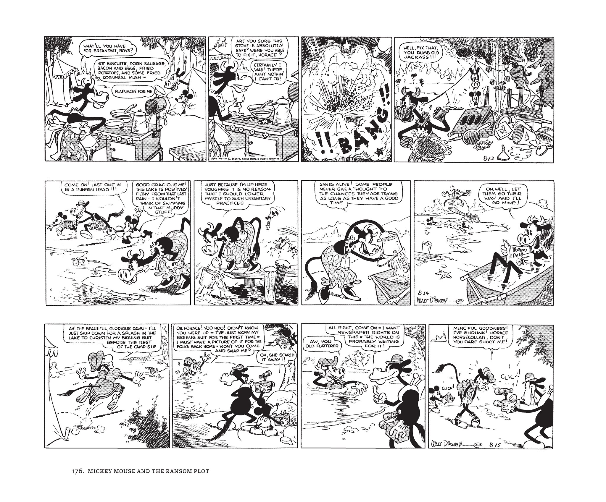 Read online Walt Disney's Mickey Mouse by Floyd Gottfredson comic -  Issue # TPB 1 (Part 2) - 76