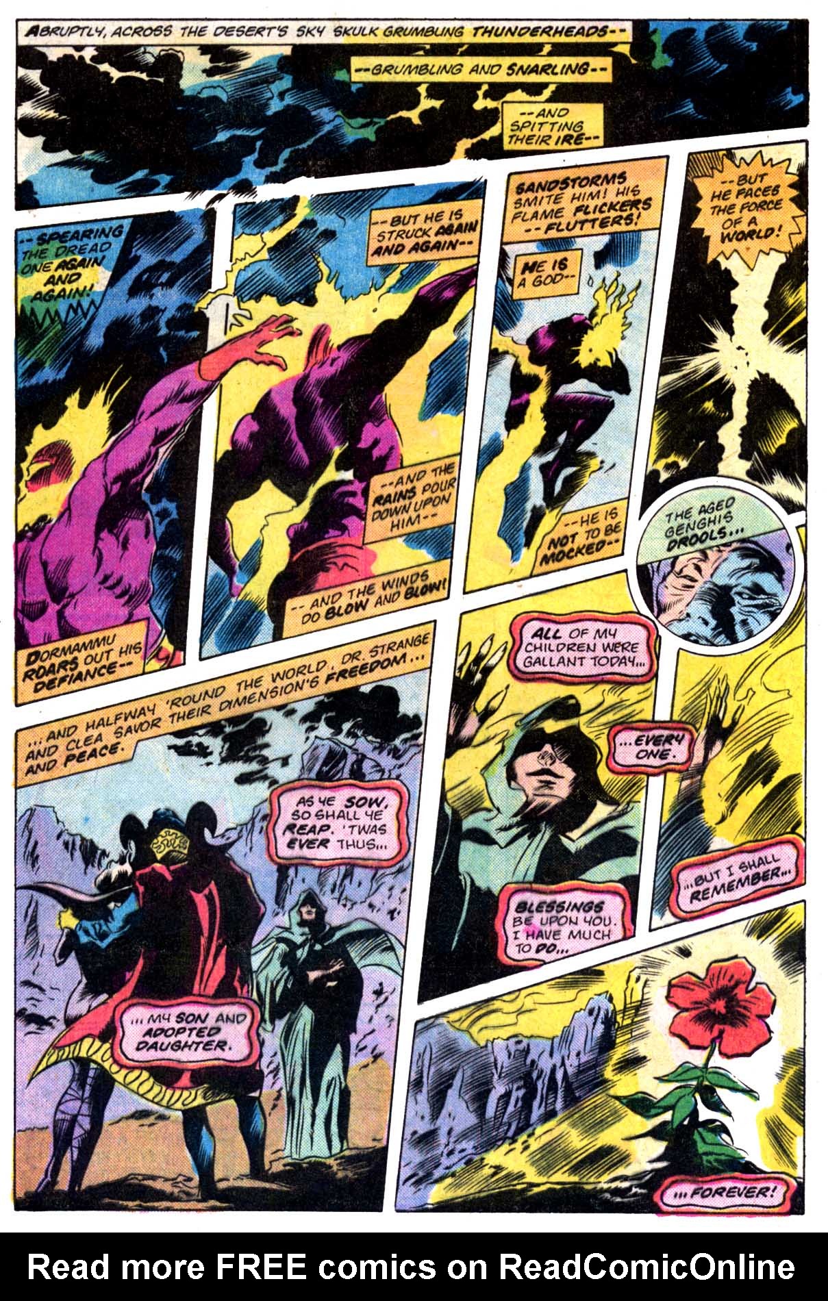 Read online Doctor Strange (1974) comic -  Issue #9 - 18