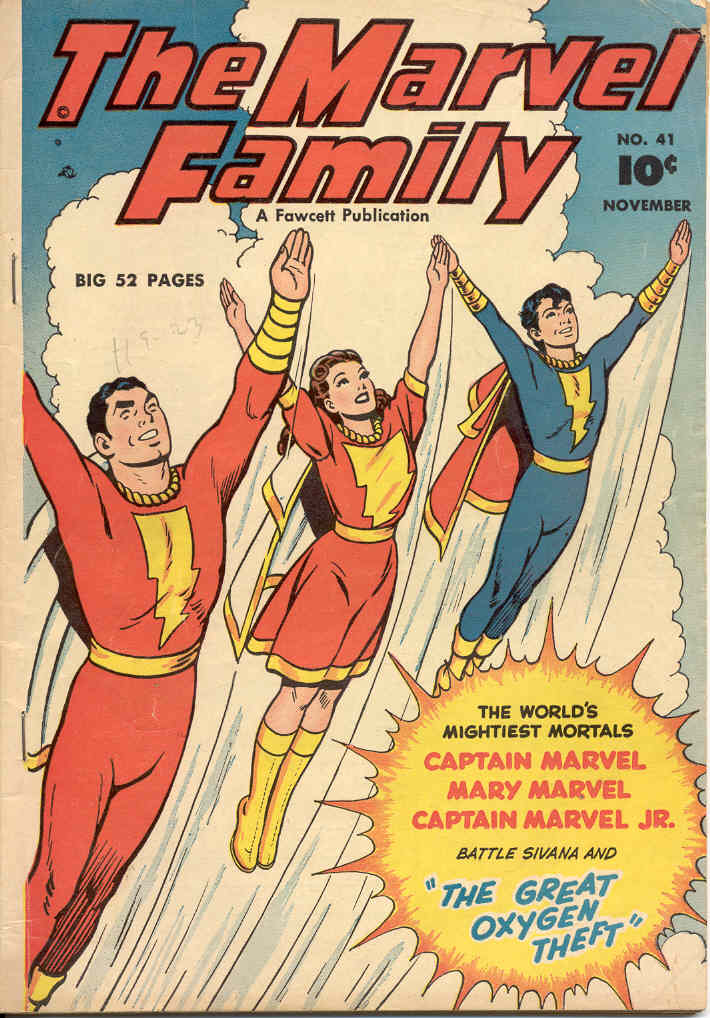 Read online The Marvel Family comic -  Issue #41 - 1