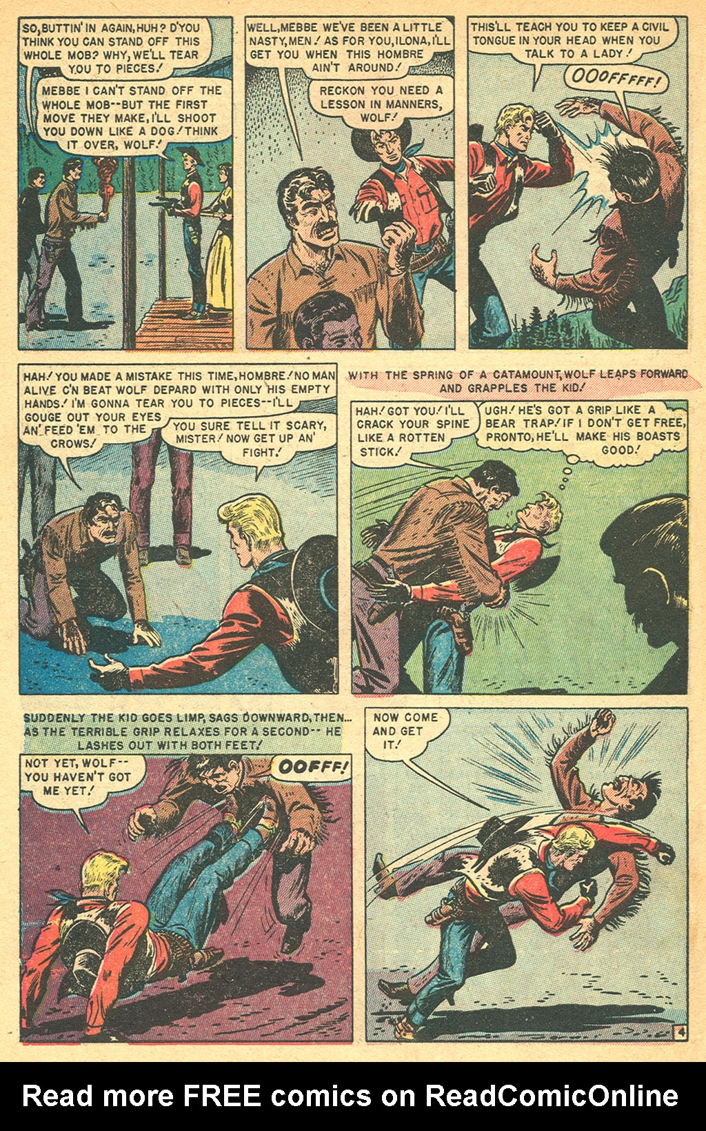 Read online Kid Colt Outlaw comic -  Issue #6 - 6