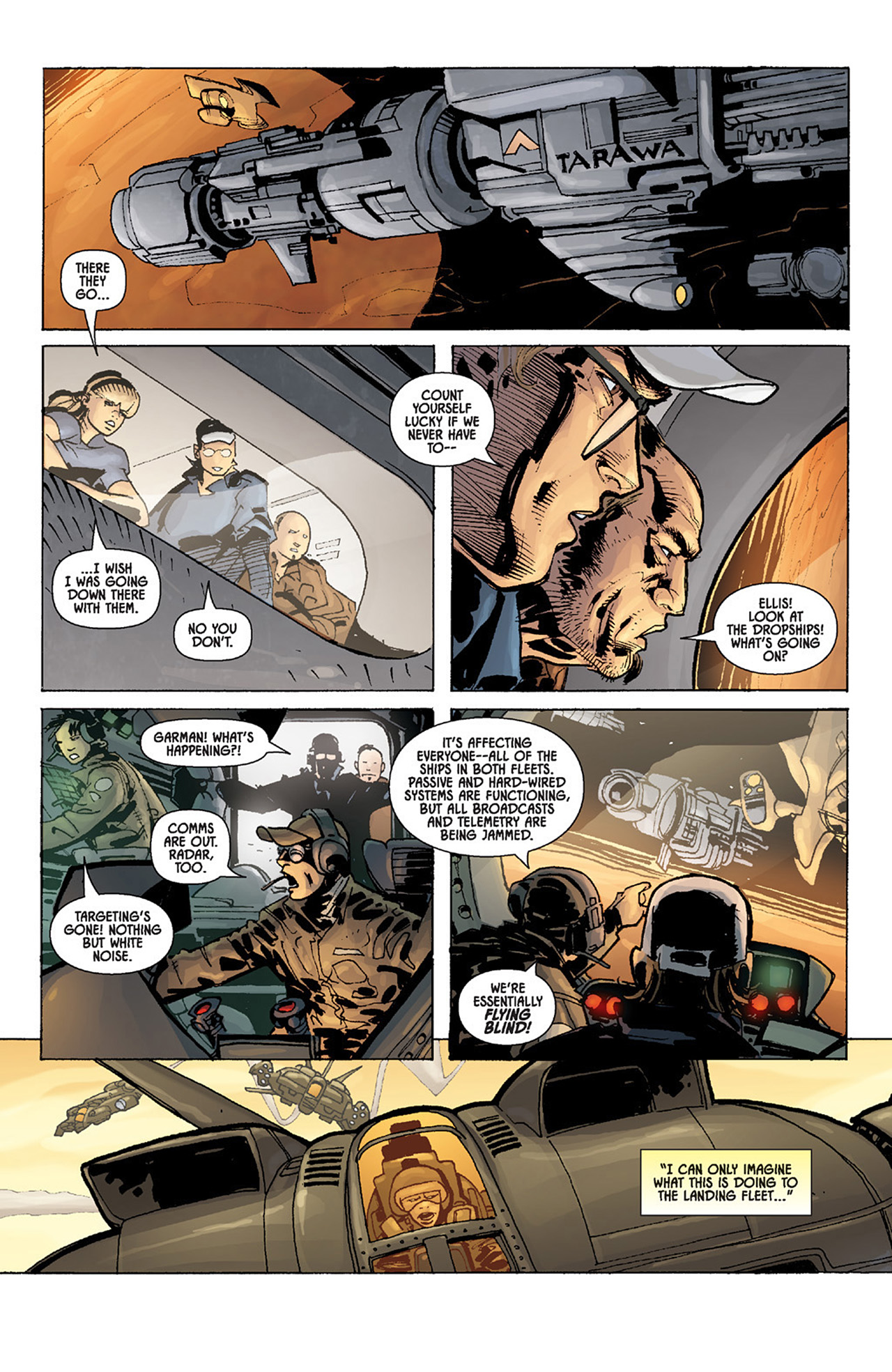 Read online Aliens vs. Predator: Three World War comic -  Issue #4 - 7