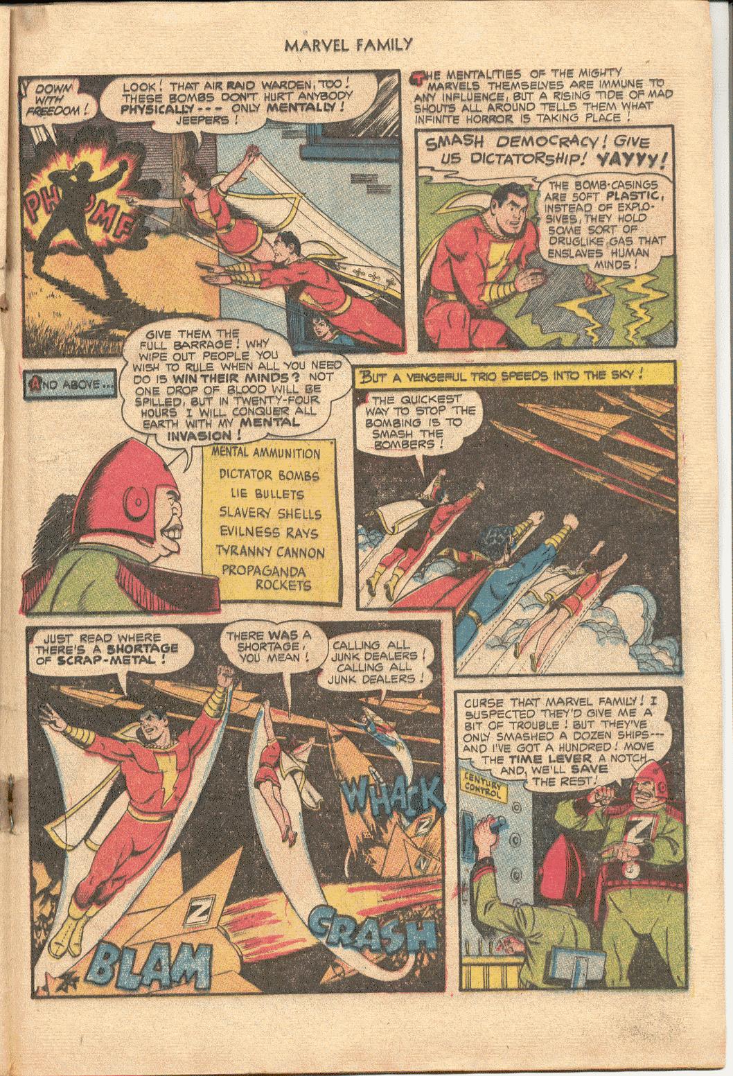 Read online The Marvel Family comic -  Issue #88 - 21