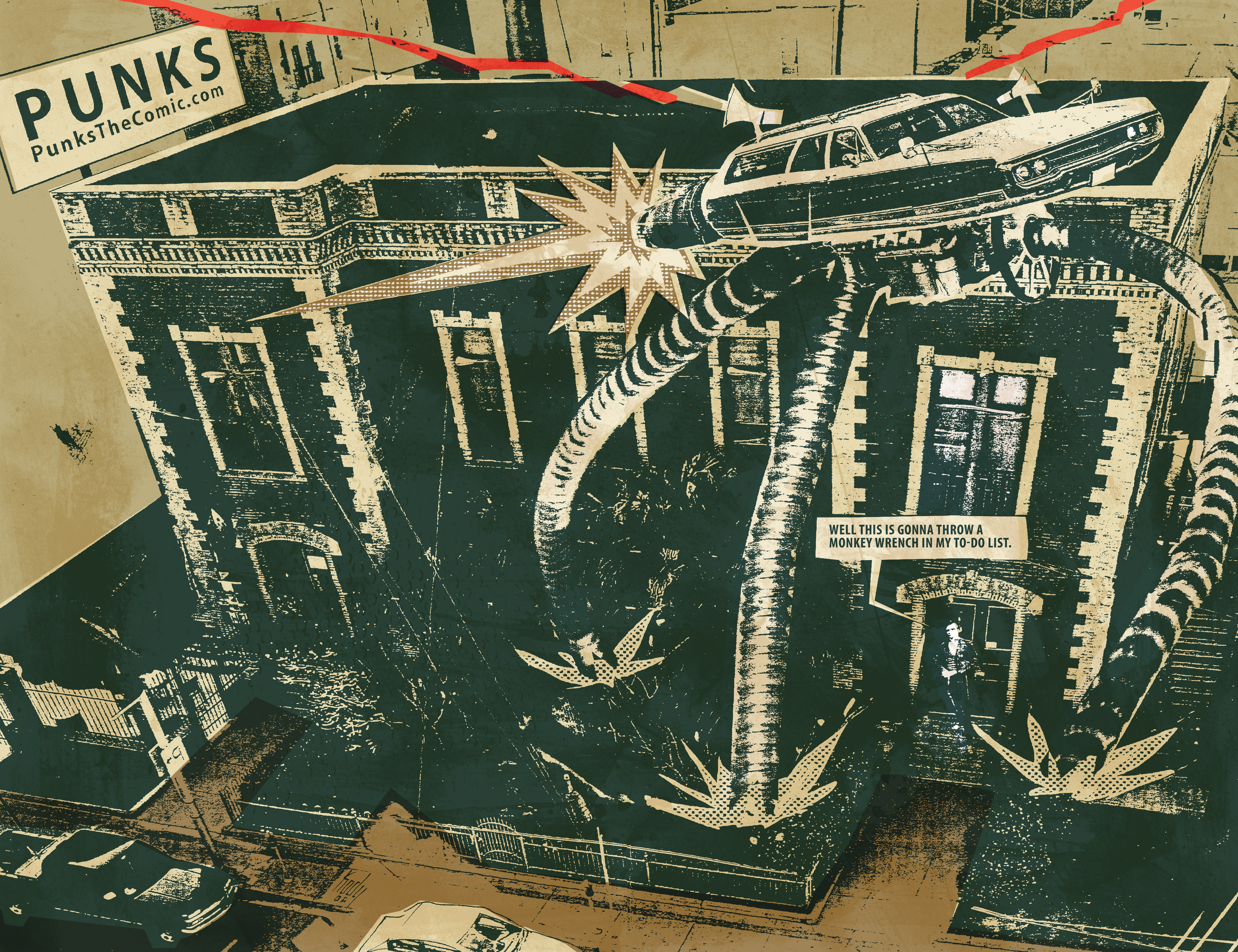 Read online Punks: The Comic comic -  Issue #2 - 23