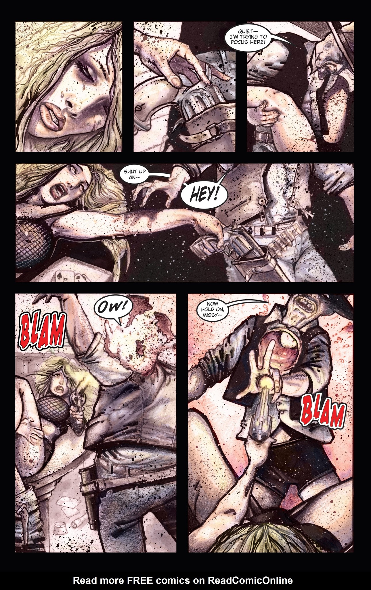 Read online Fistful of Blood comic -  Issue #1 - 7