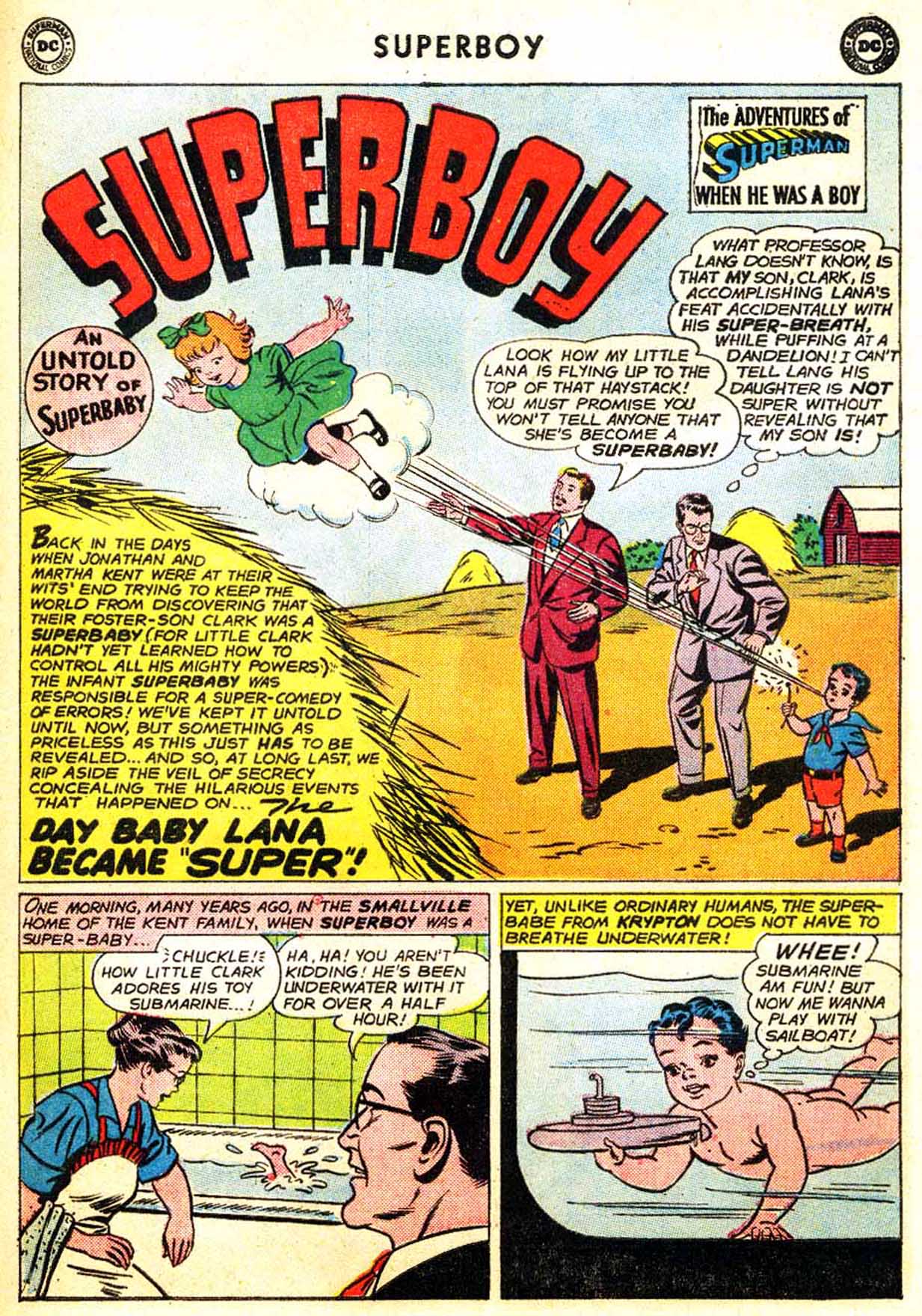 Read online Superboy (1949) comic -  Issue #105 - 10