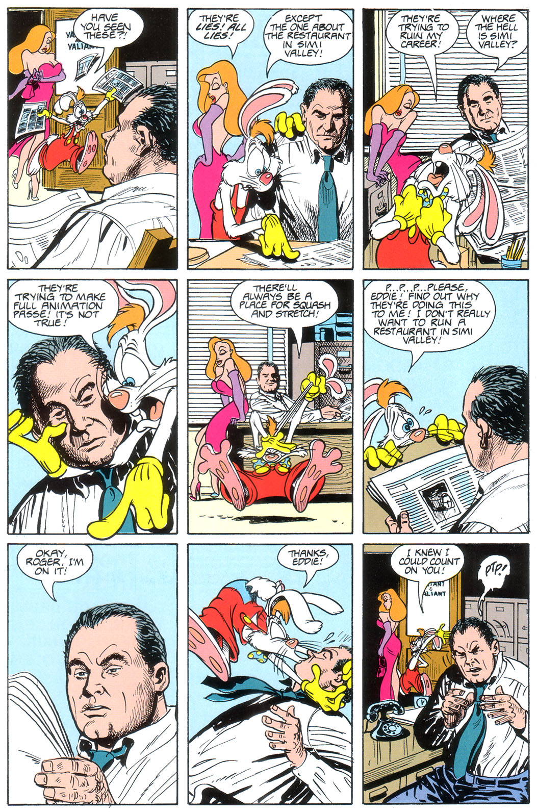 Read online Marvel Graphic Novel: Roger Rabbit in The Resurrection of Doom comic -  Issue # Full - 36