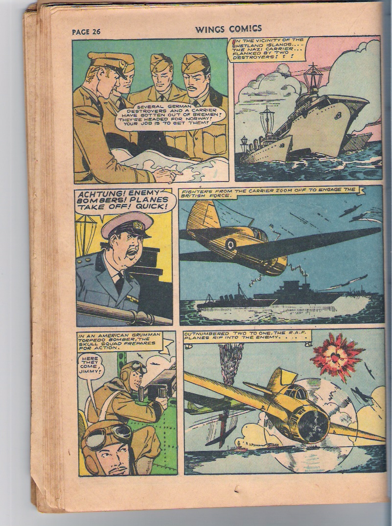 Read online Wings Comics comic -  Issue #27 - 28