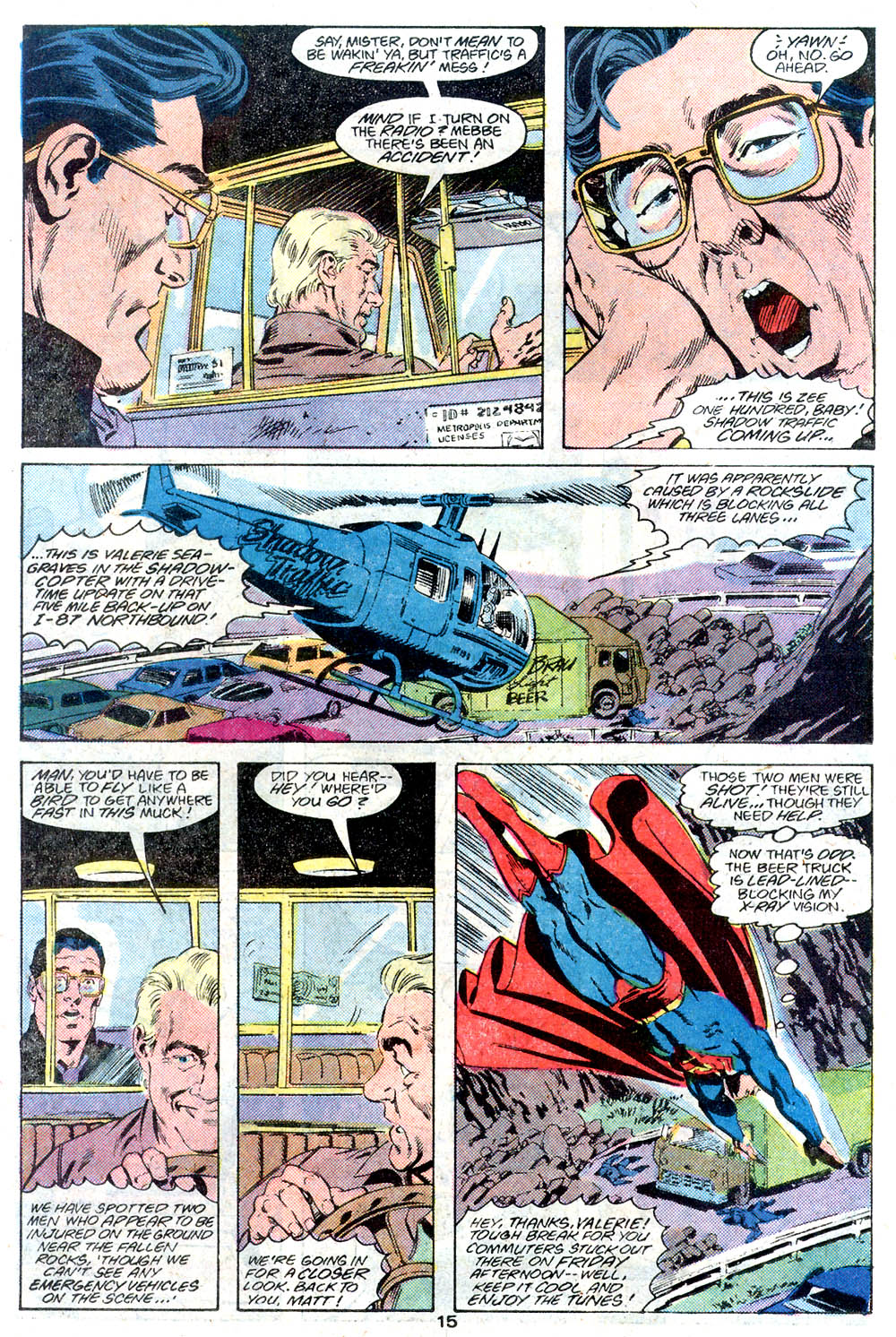 Read online Adventures of Superman (1987) comic -  Issue #446 - 16