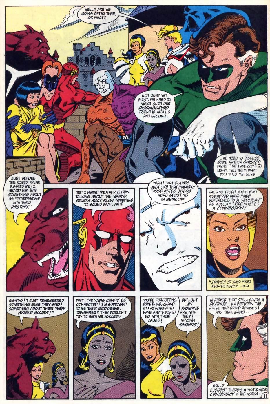 Read online Justice League International (1993) comic -  Issue #57 - 12