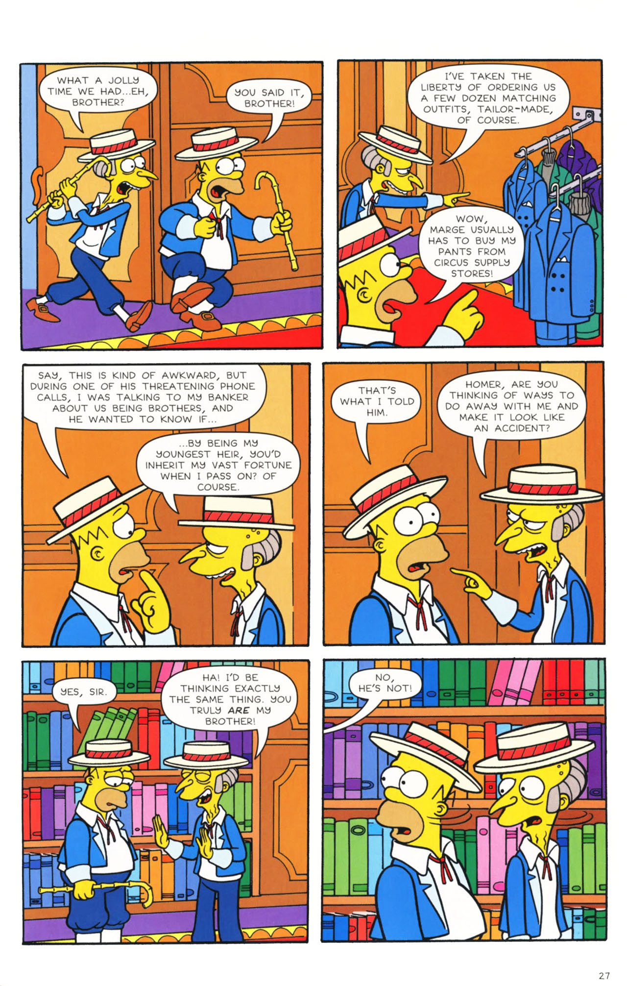 Read online Simpsons Comics comic -  Issue #162 - 23