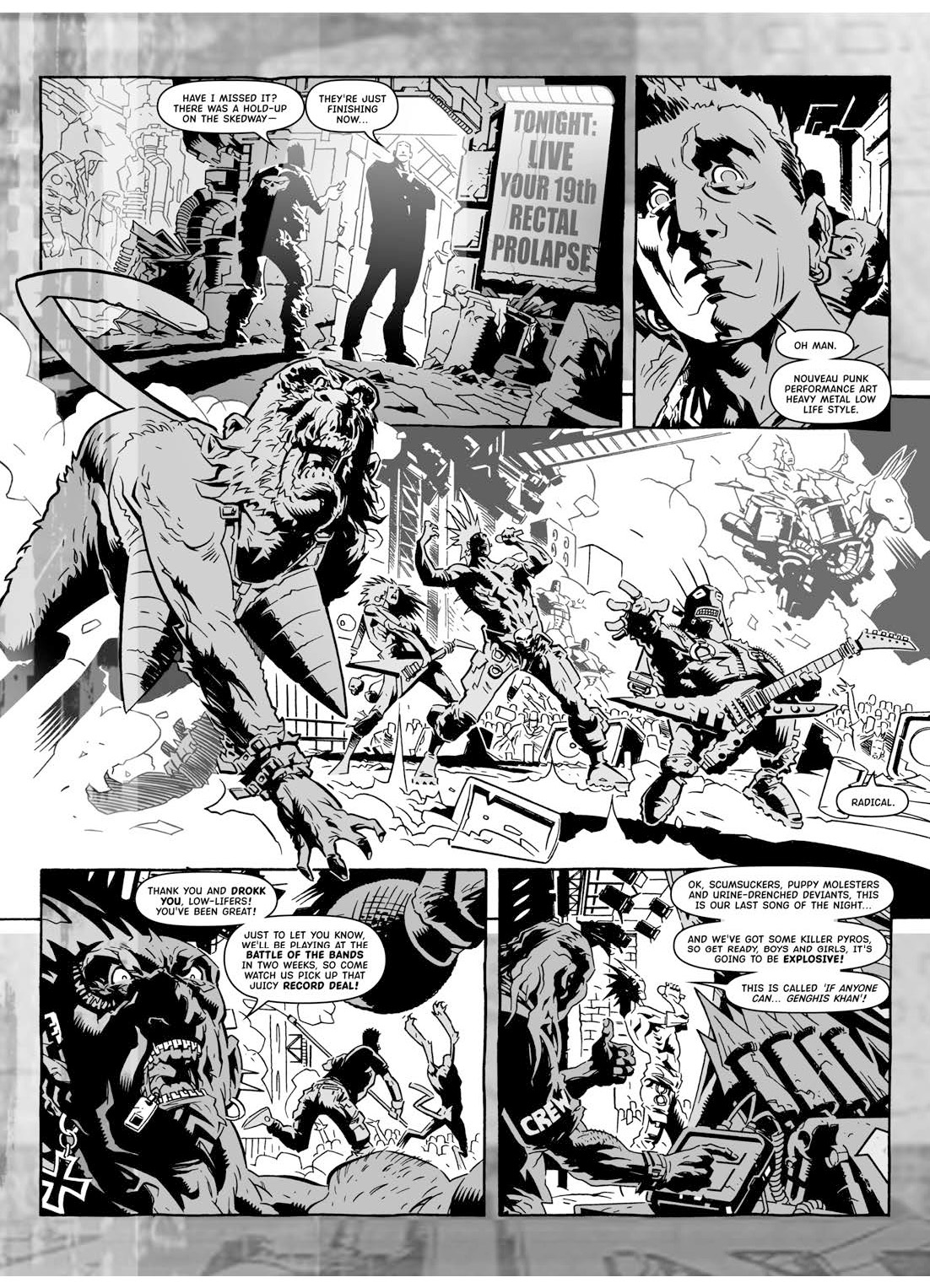 Read online Mega-City Undercover comic -  Issue # TPB 1 - 126