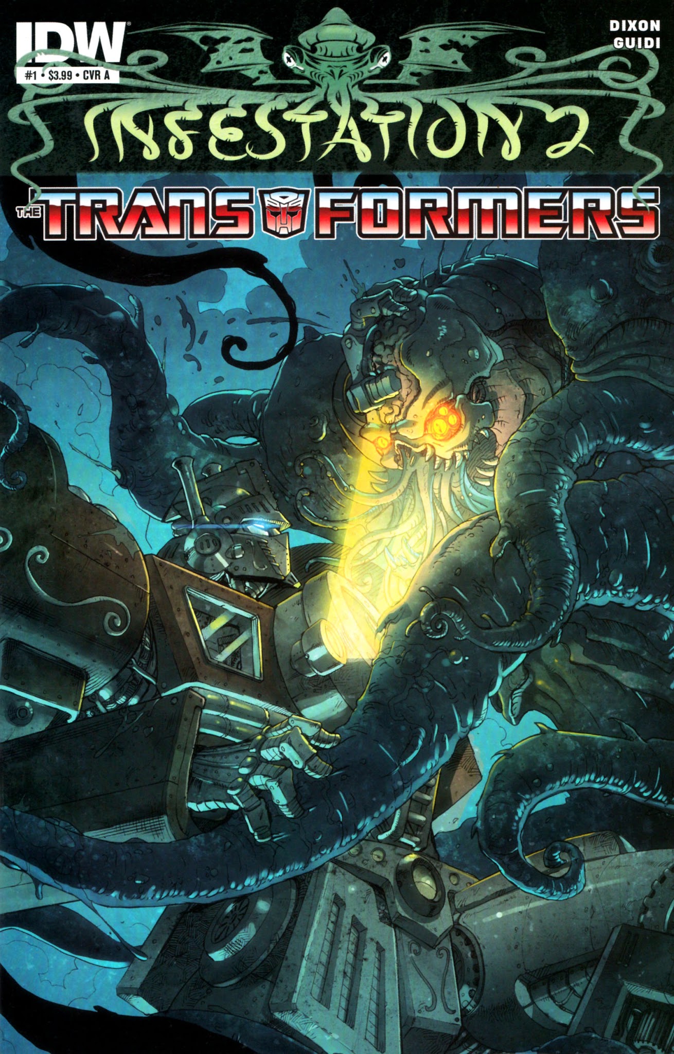 Read online Infestation 2: Transformers comic -  Issue #1 - 1