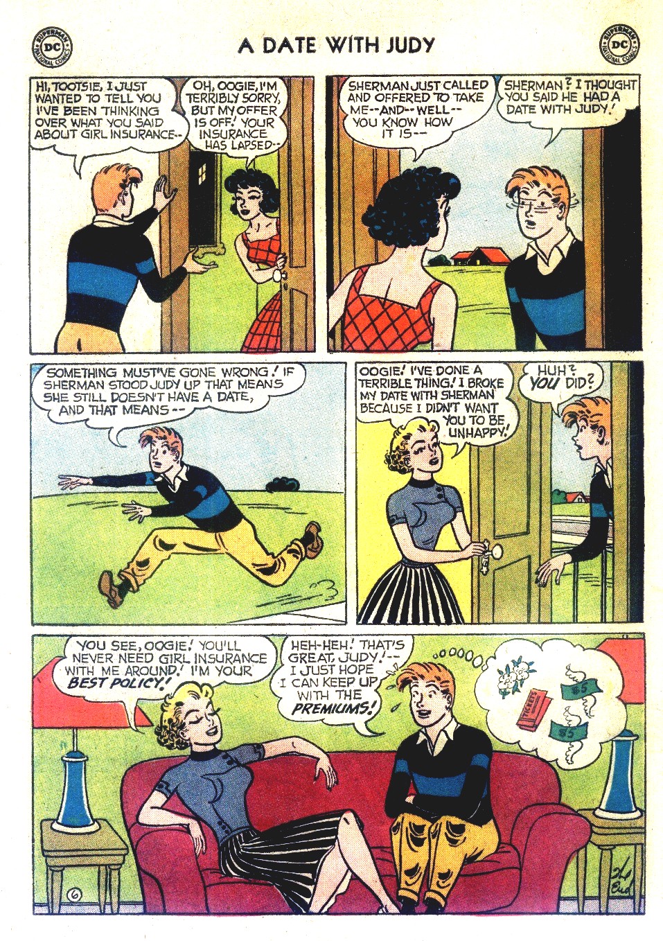 Read online A Date with Judy comic -  Issue #66 - 32