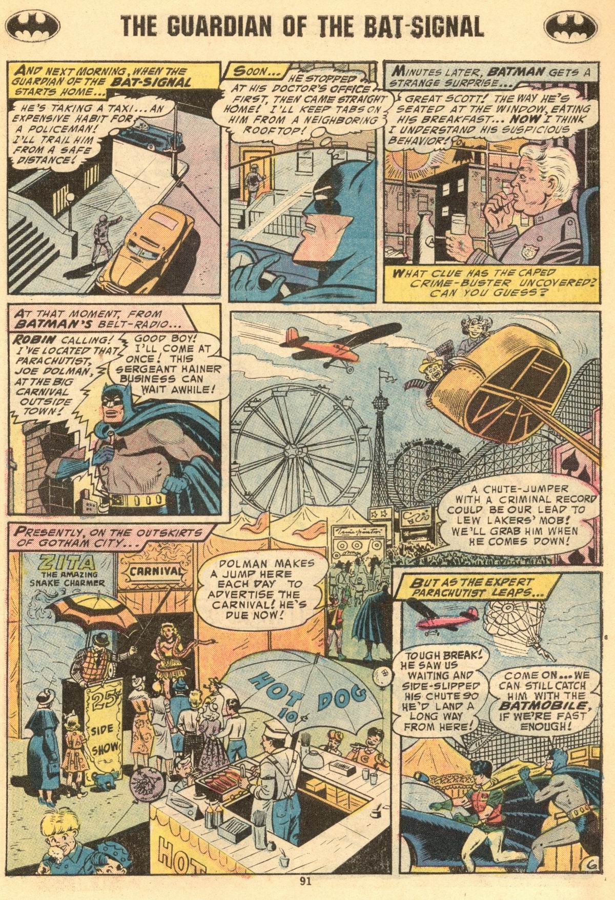 Read online Batman (1940) comic -  Issue #254 - 91