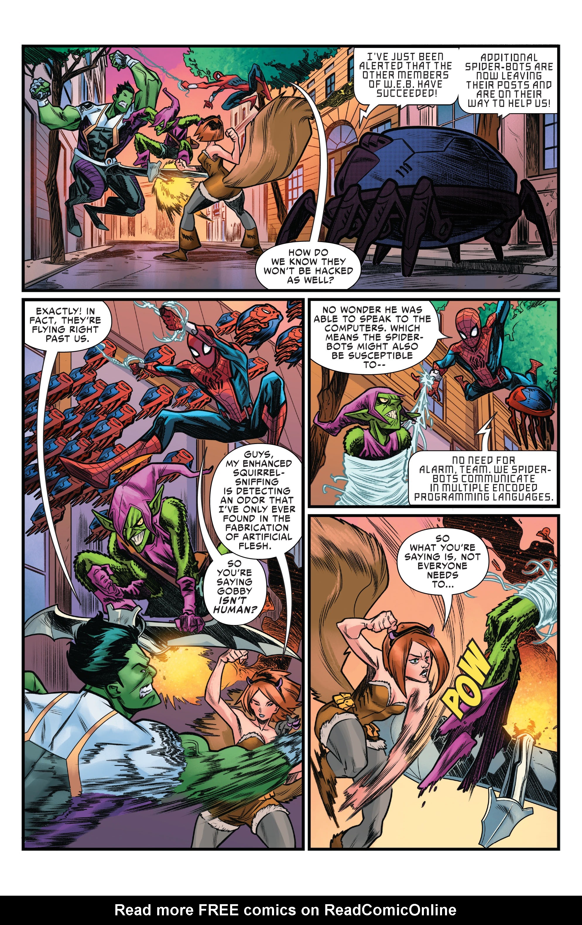 Read online W.E.B. Of Spider-Man comic -  Issue #4 - 18
