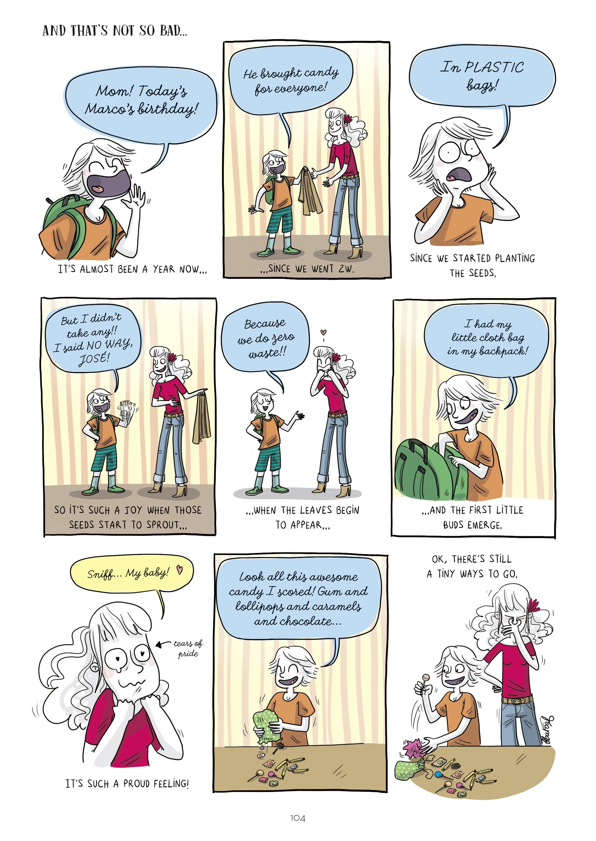 Read online The Diary of the (Nearly) Zero-Waste Family comic -  Issue # TPB - 103