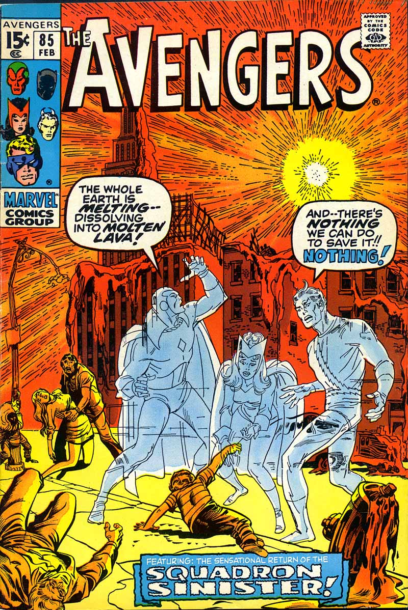 Read online The Avengers (1963) comic -  Issue #85 - 1