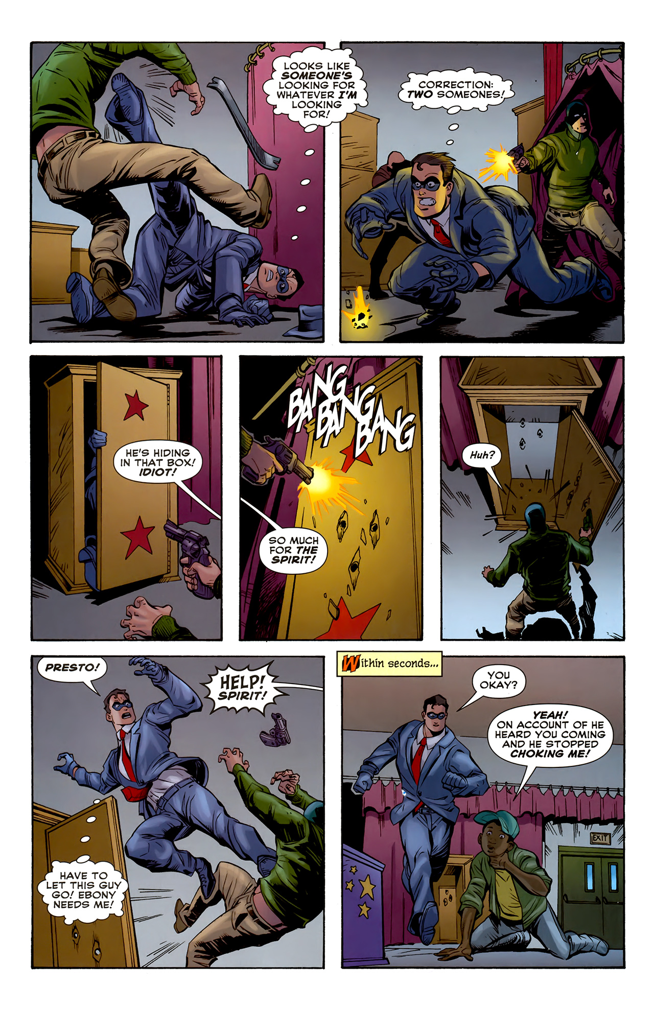 Read online The Spirit (2007) comic -  Issue #22 - 13
