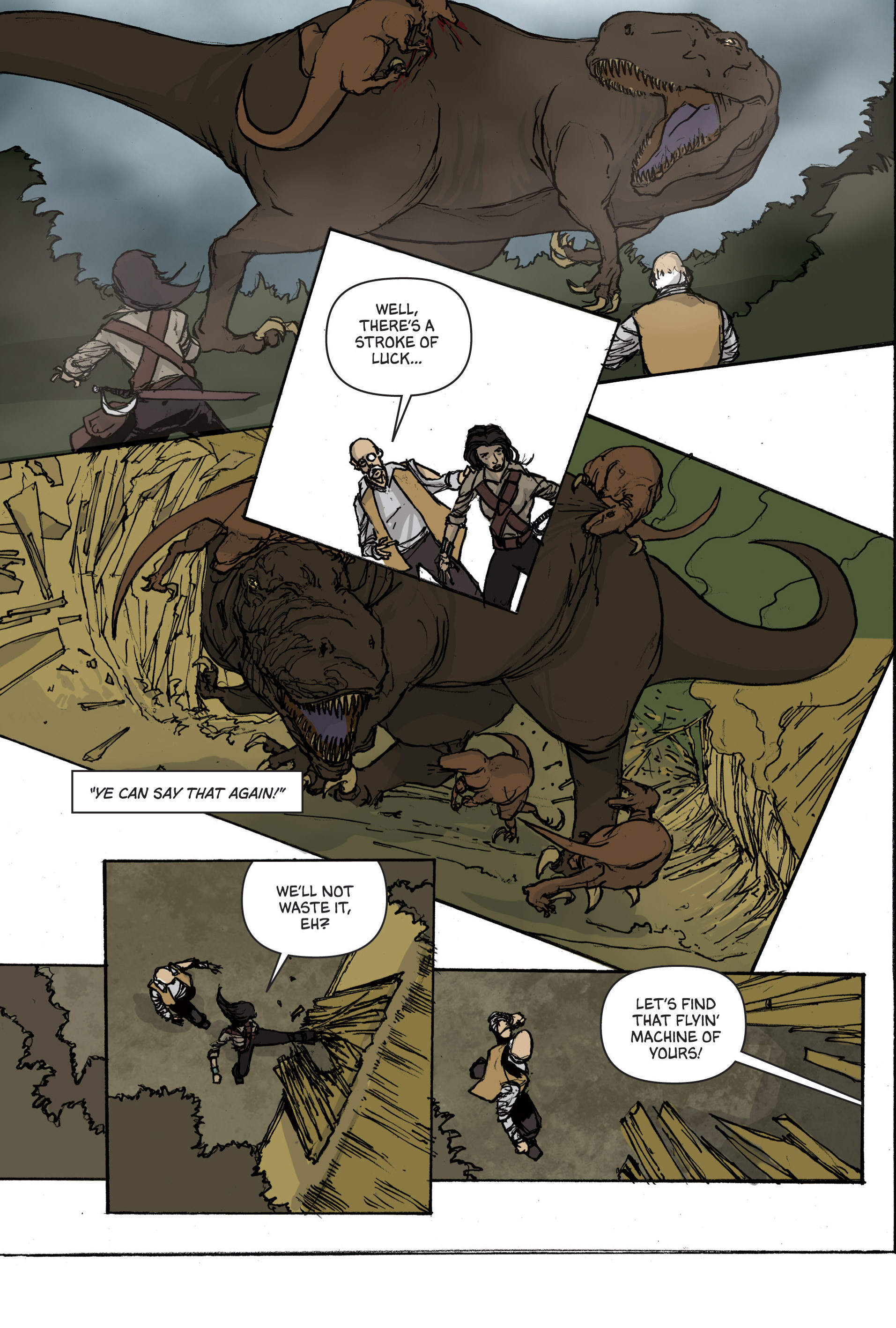 Read online Pirates of the Lost World comic -  Issue # TPB - 77