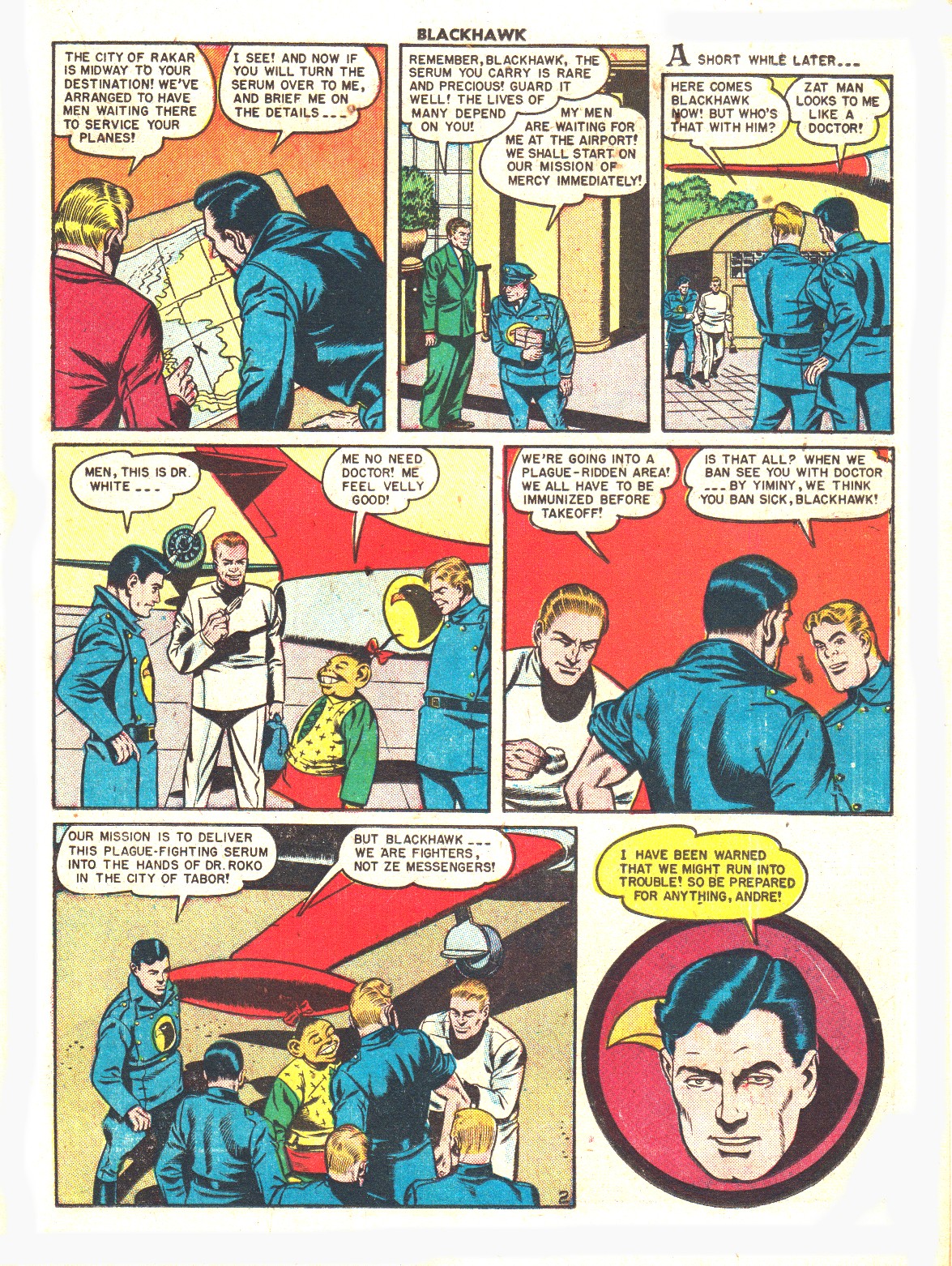 Read online Blackhawk (1957) comic -  Issue #38 - 27