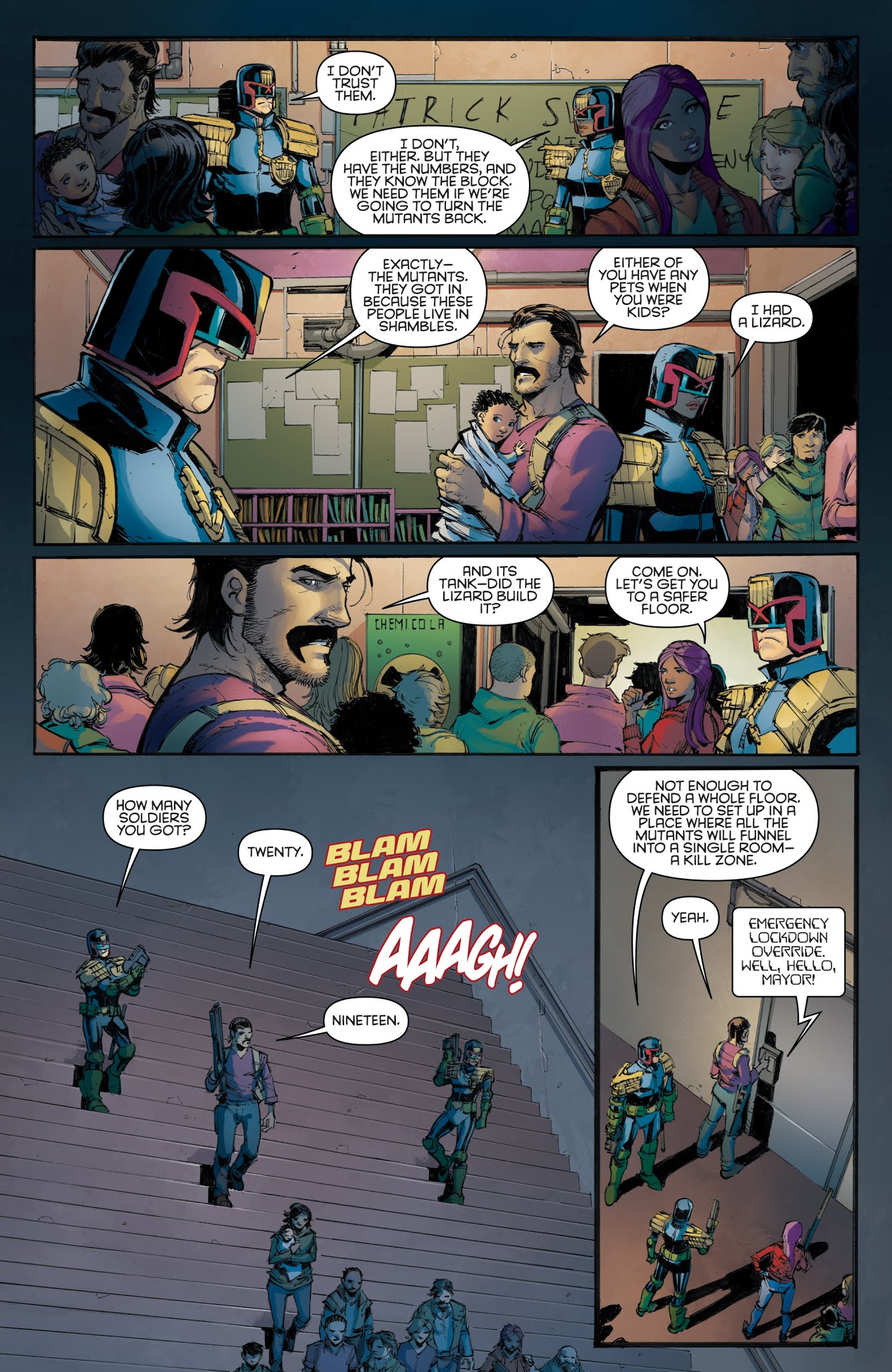 Read online Judge Dredd: Under Siege comic -  Issue #1 - 21