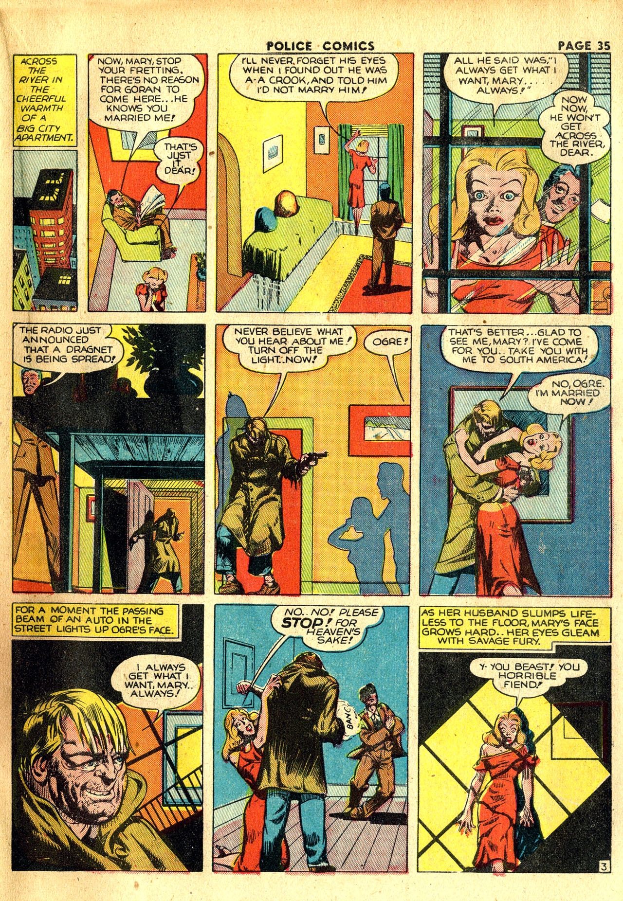 Read online Police Comics comic -  Issue #20 - 37