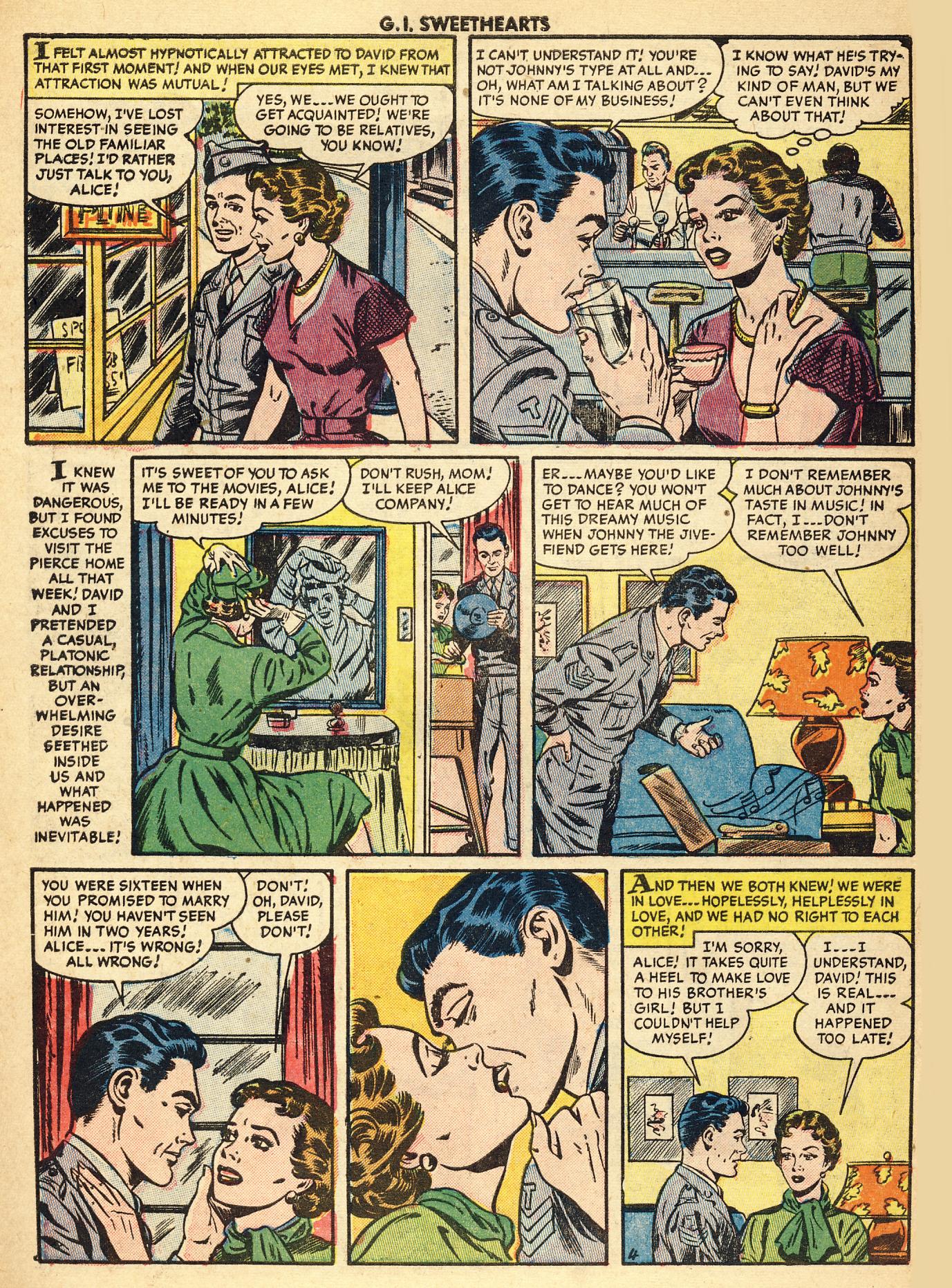 Read online G.I. Sweethearts comic -  Issue #41 - 6