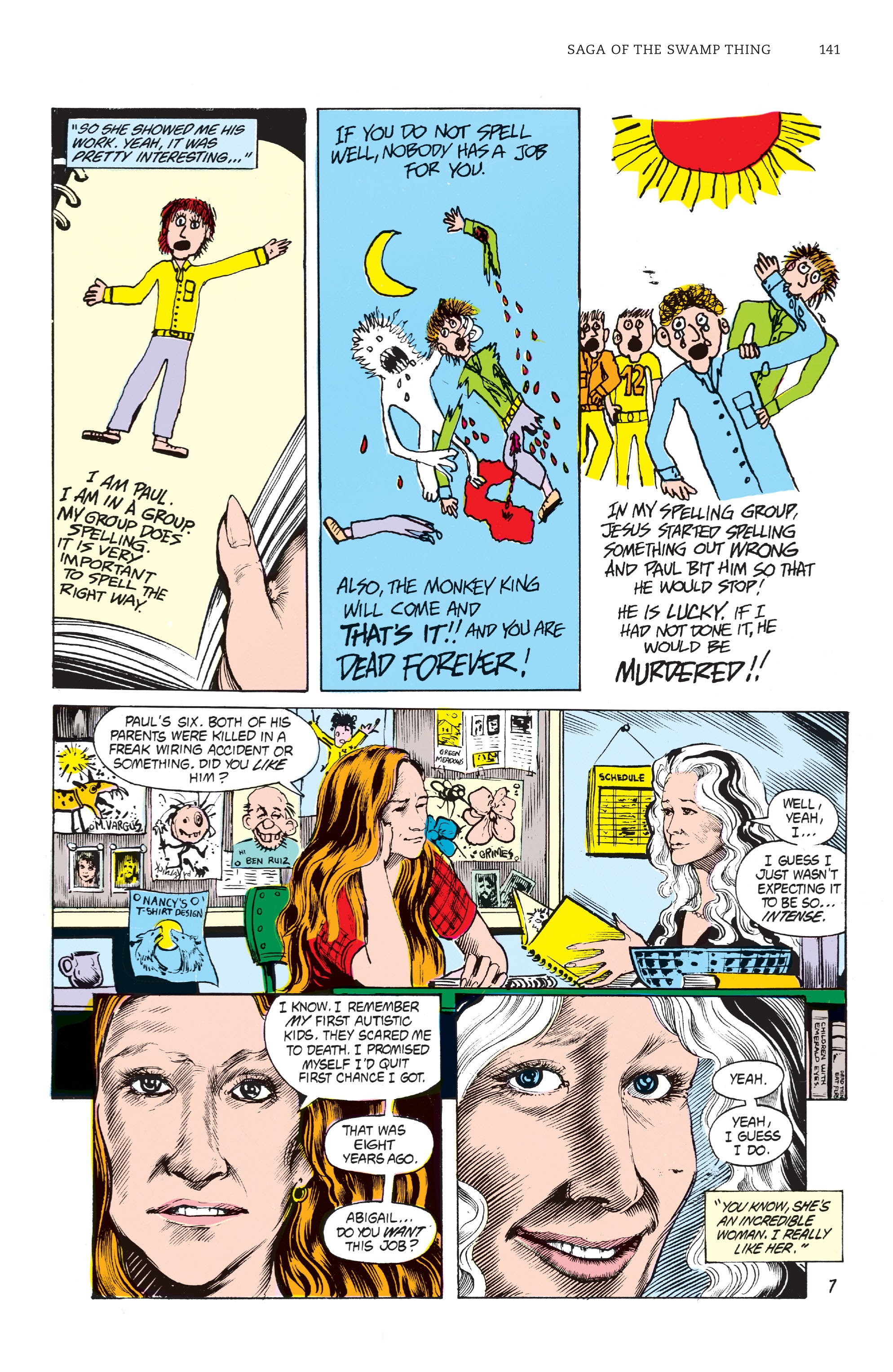Read online Saga of the Swamp Thing comic -  Issue # TPB 1 (Part 2) - 39