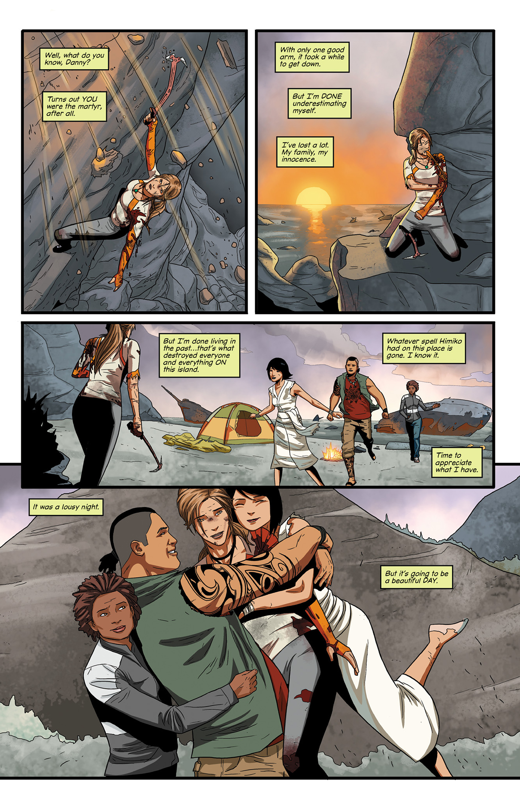 Read online Tomb Raider (2014) comic -  Issue #6 - 23