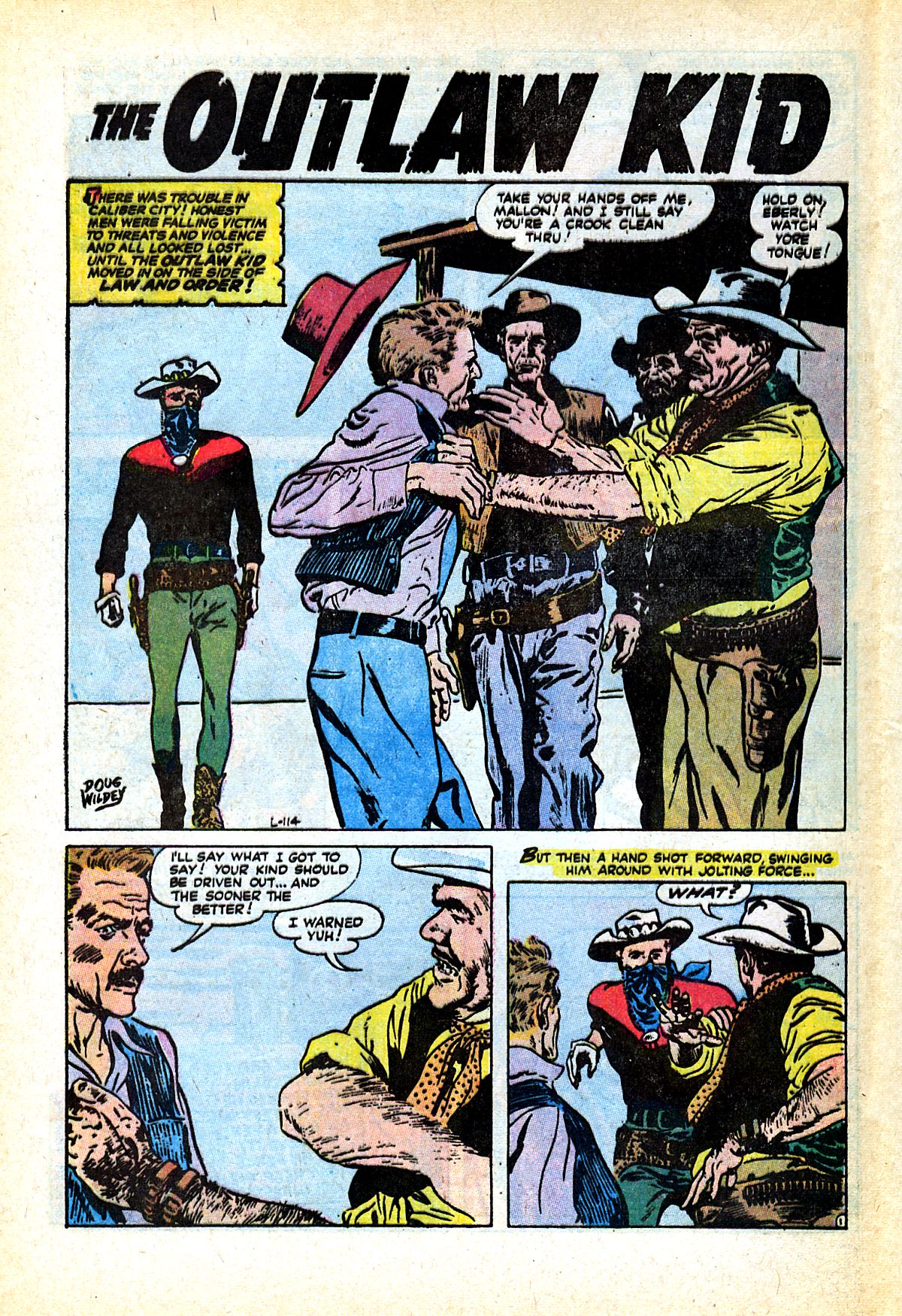 Read online The Outlaw Kid (1970) comic -  Issue #6 - 24