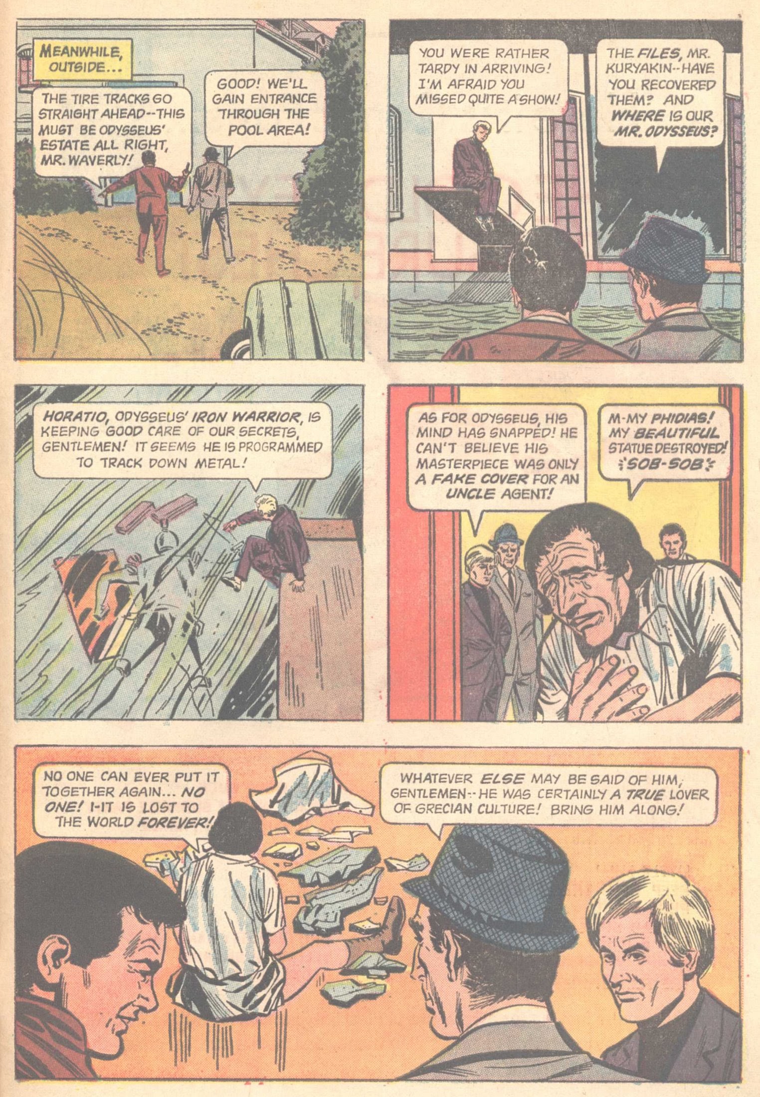 Read online The Man From U.N.C.L.E. comic -  Issue #21 - 33