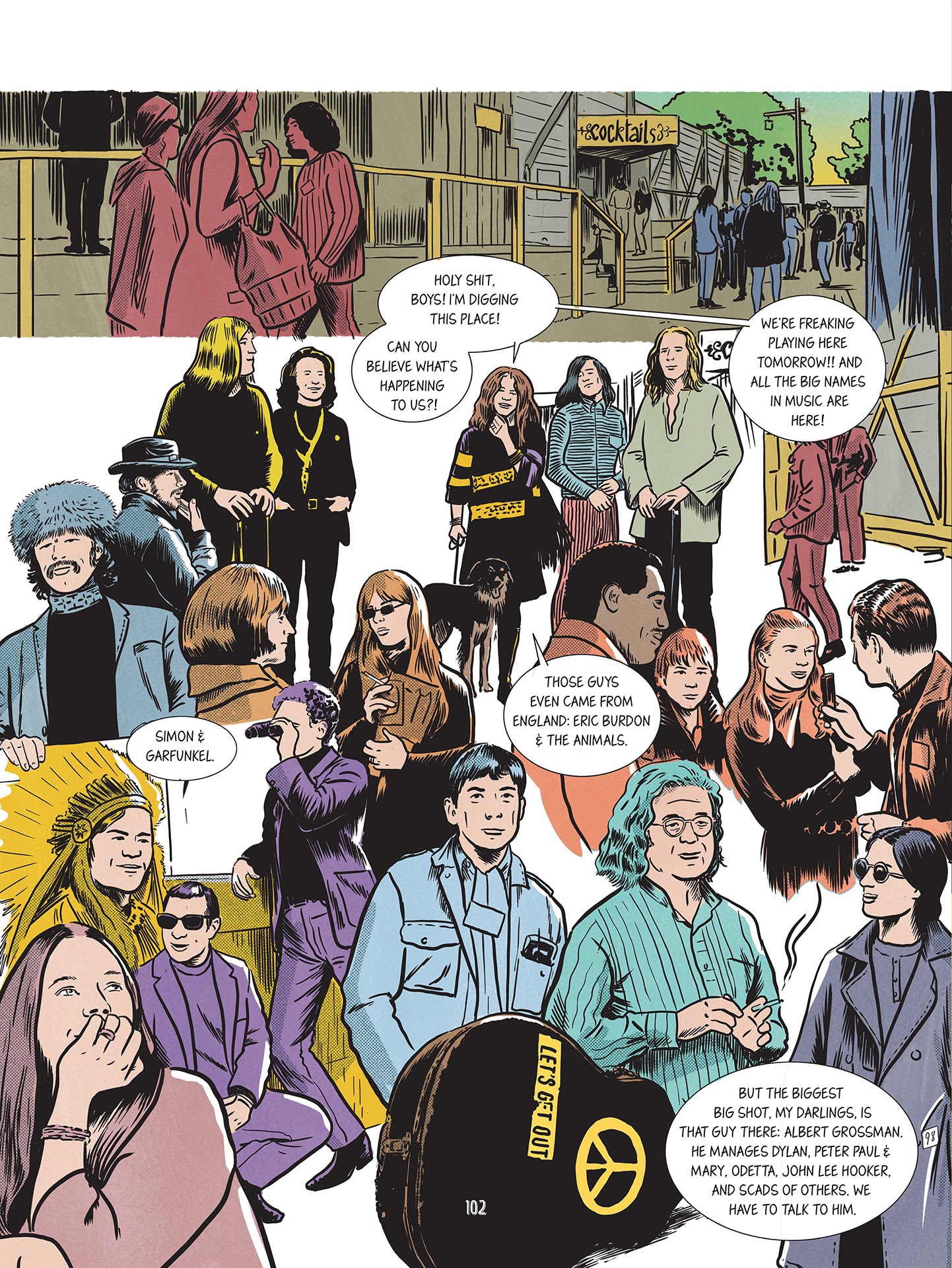 Read online Love Me Please!: The Story of Janis Joplin comic -  Issue # TPB (Part 1) - 100